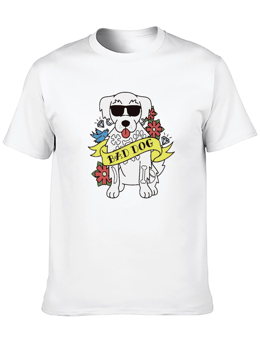 Bad Dog T-Shirt - Cool Canine Graphic Tee