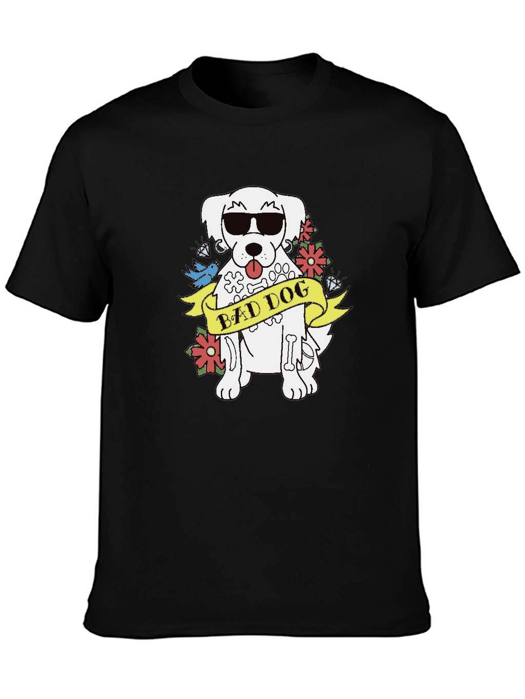 Bad Dog T-Shirt - Cool Canine Graphic Tee