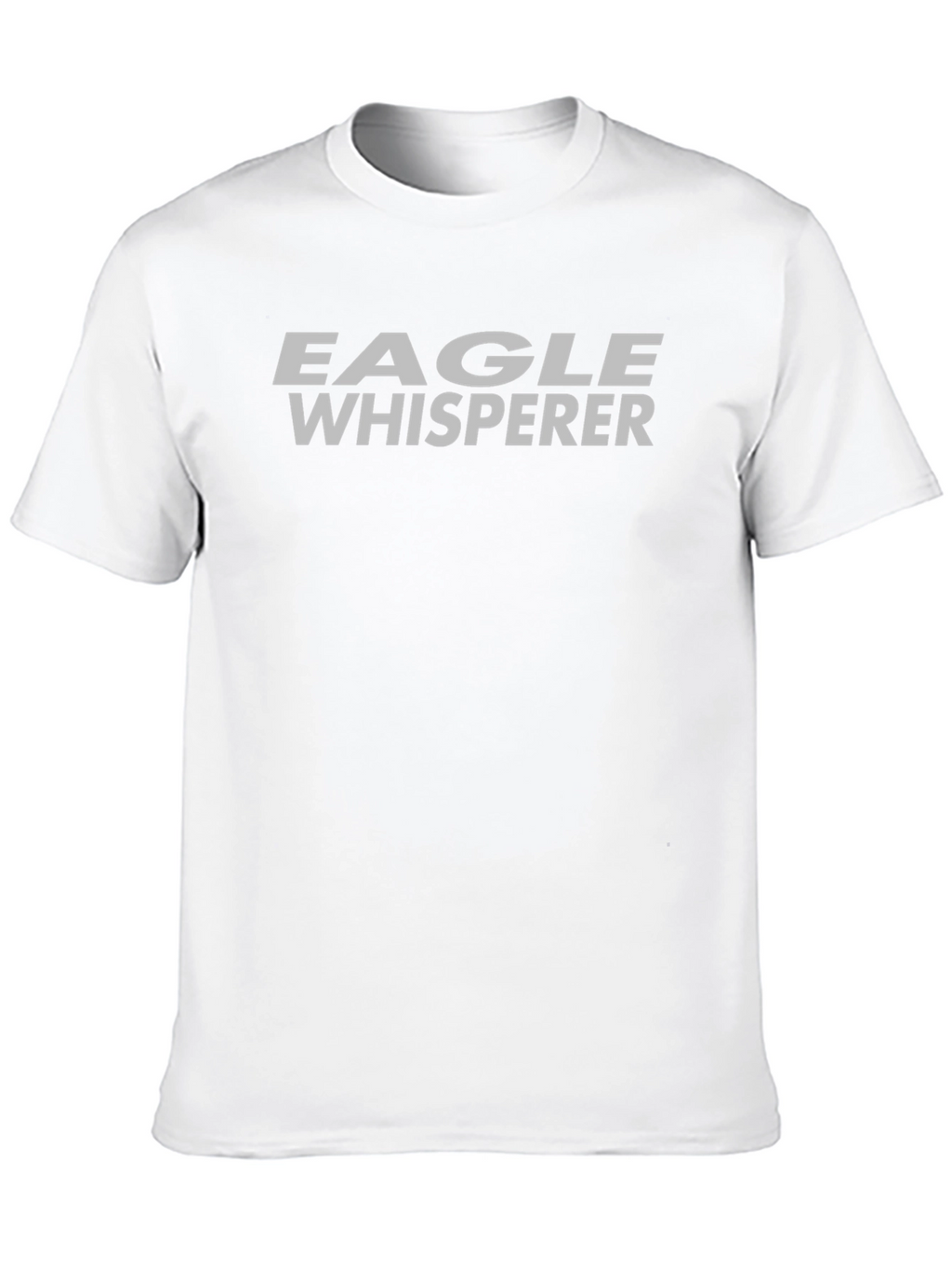 Eagle Whisperer Graphic Tee - Black Cotton T-Shirt