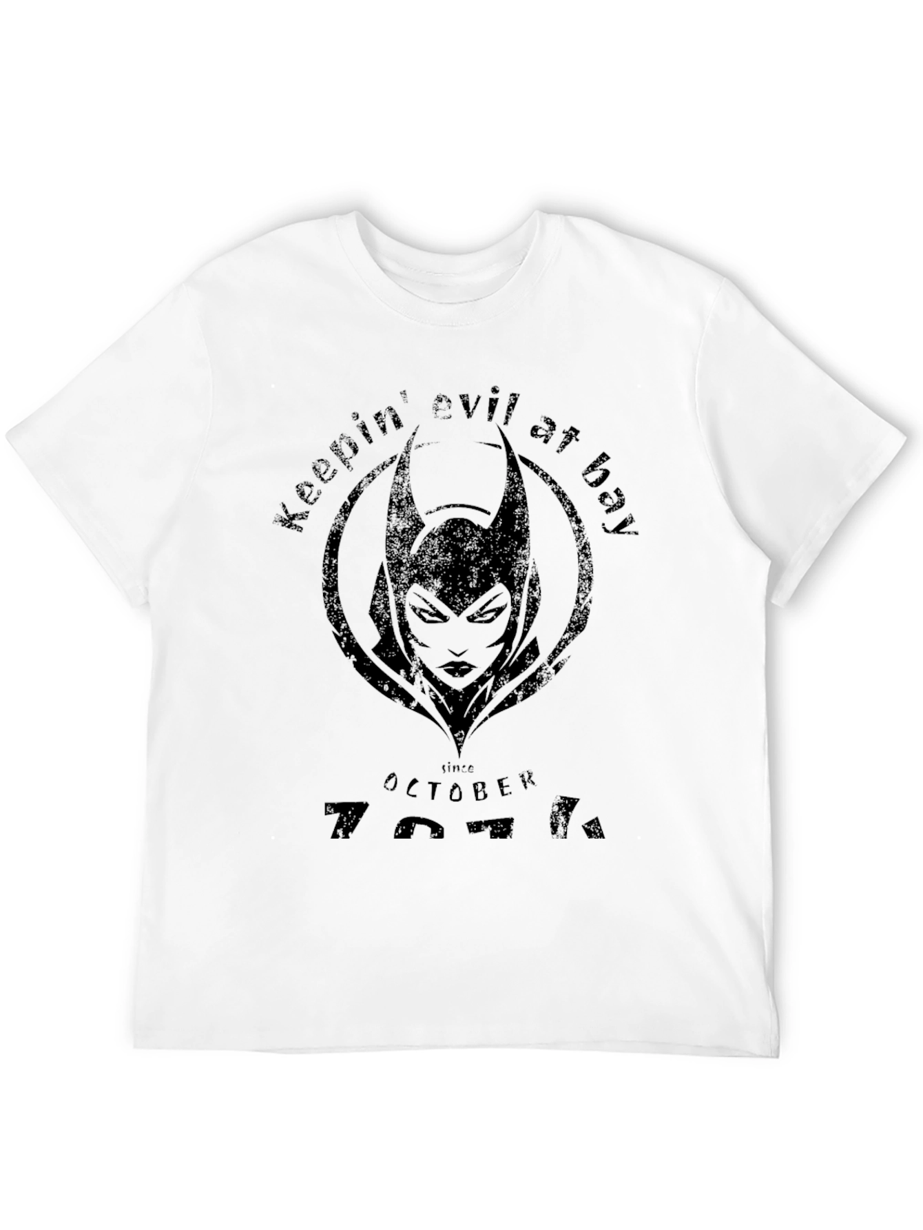 Keepin Evil at Bay Since October 7974 T-Shirt