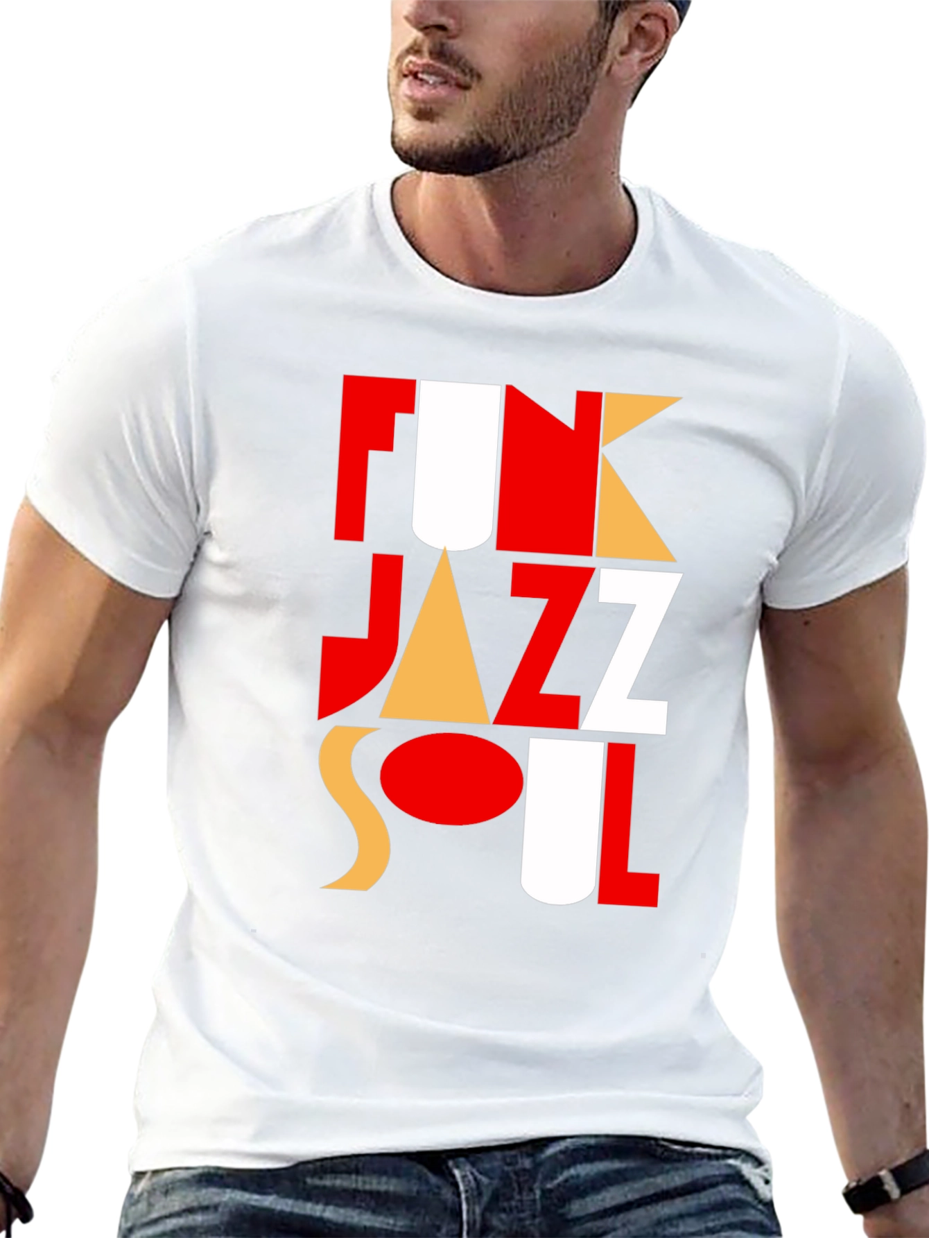 Funky Jazz Soul T-Shirt - Bold Graphic Tee