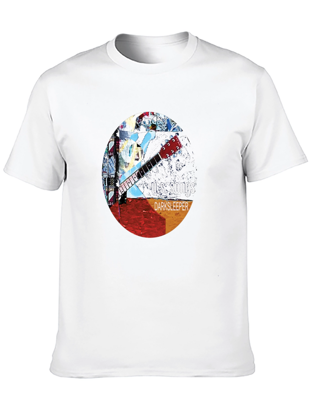 U.S. Songs DarkSleeper Guitar Graphic Tee