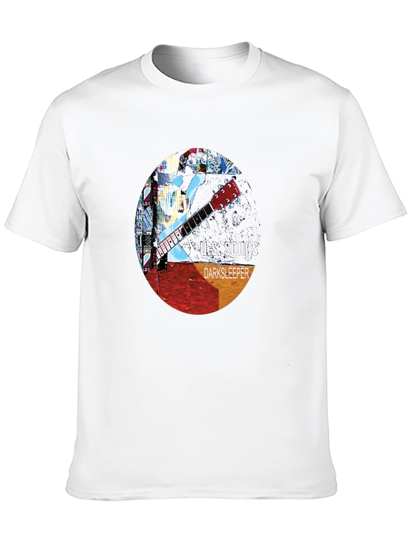 U.S. Songs DarkSleeper Guitar Graphic Tee