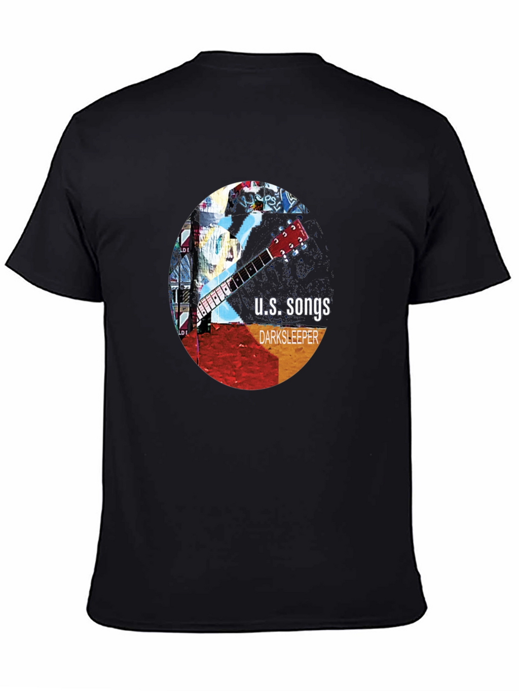 U.S. Songs DarkSleeper Guitar Graphic Tee