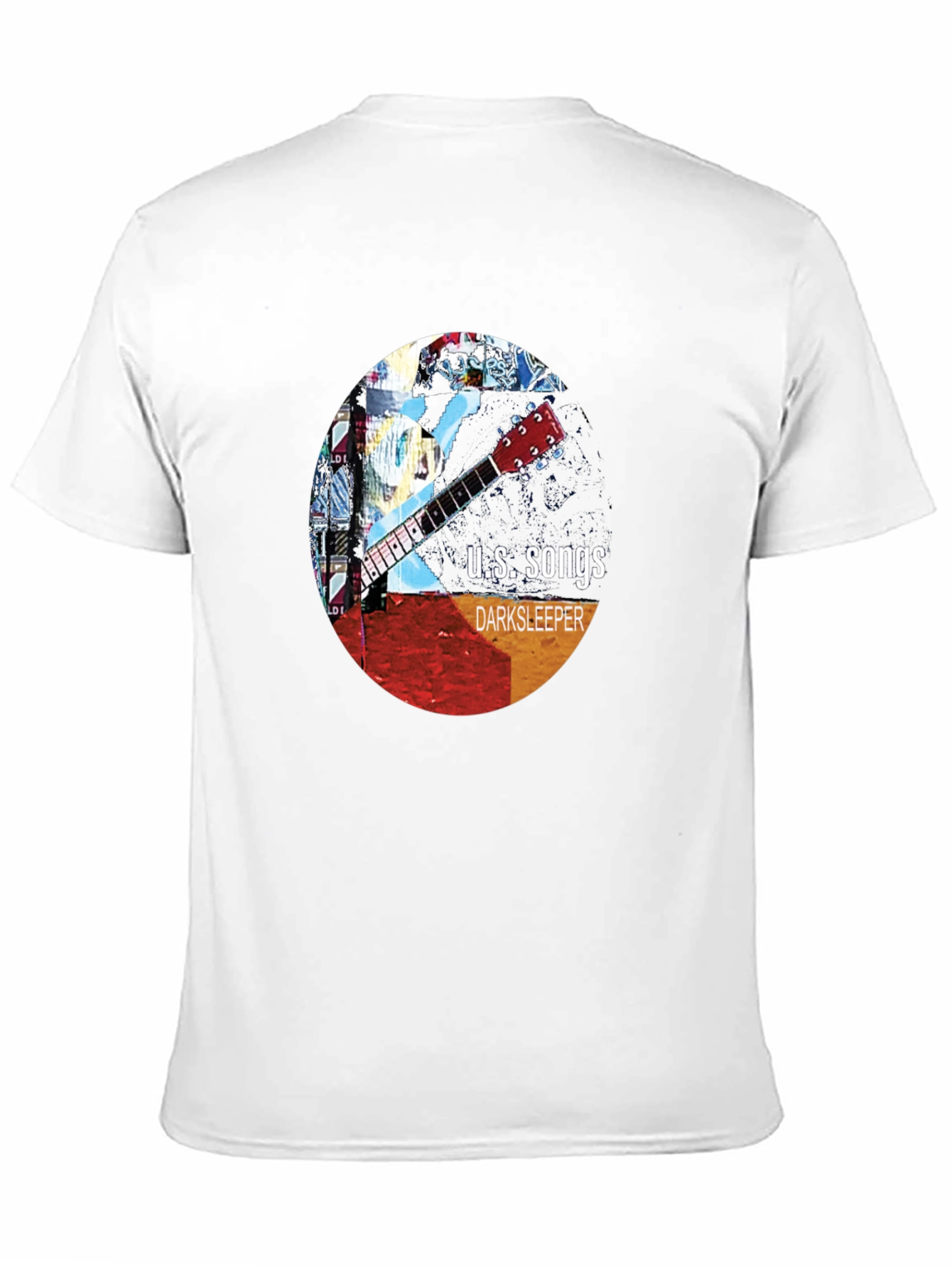 U.S. Songs DarkSleeper Guitar Graphic Tee