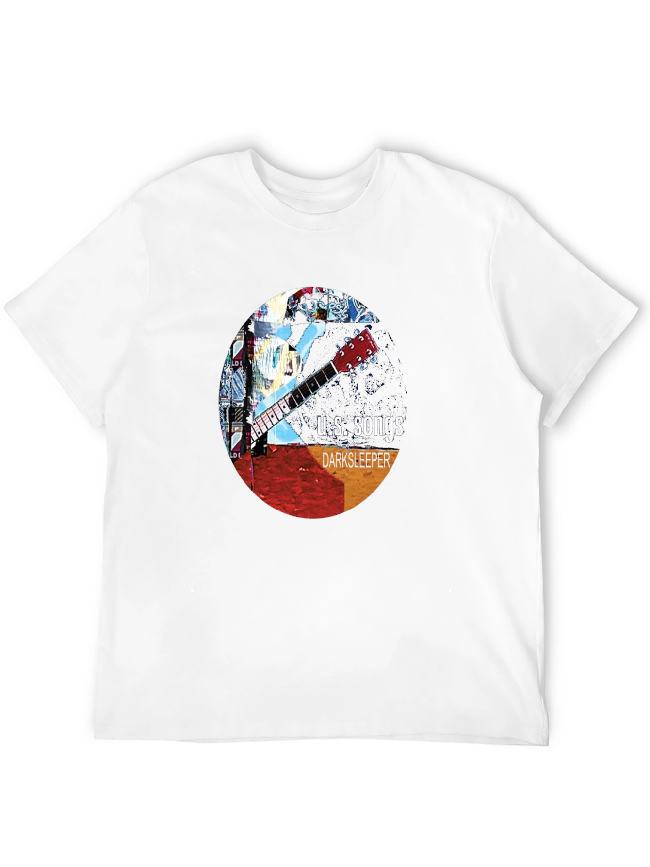 U.S. Songs DarkSleeper Guitar Graphic Tee