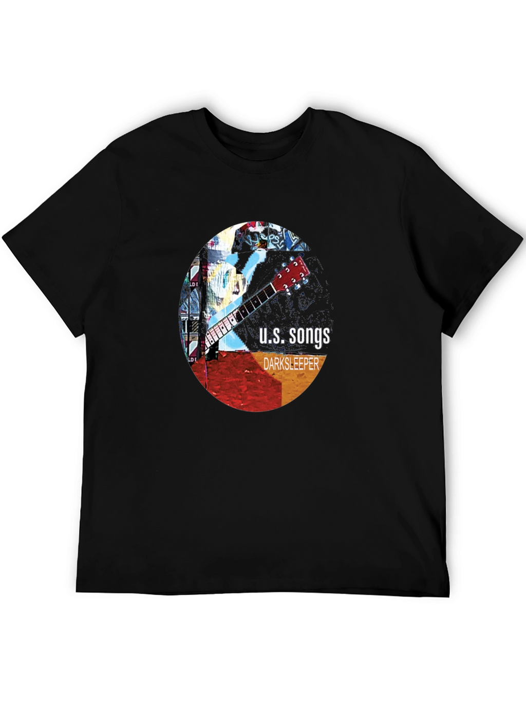 U.S. Songs DarkSleeper Guitar Graphic Tee