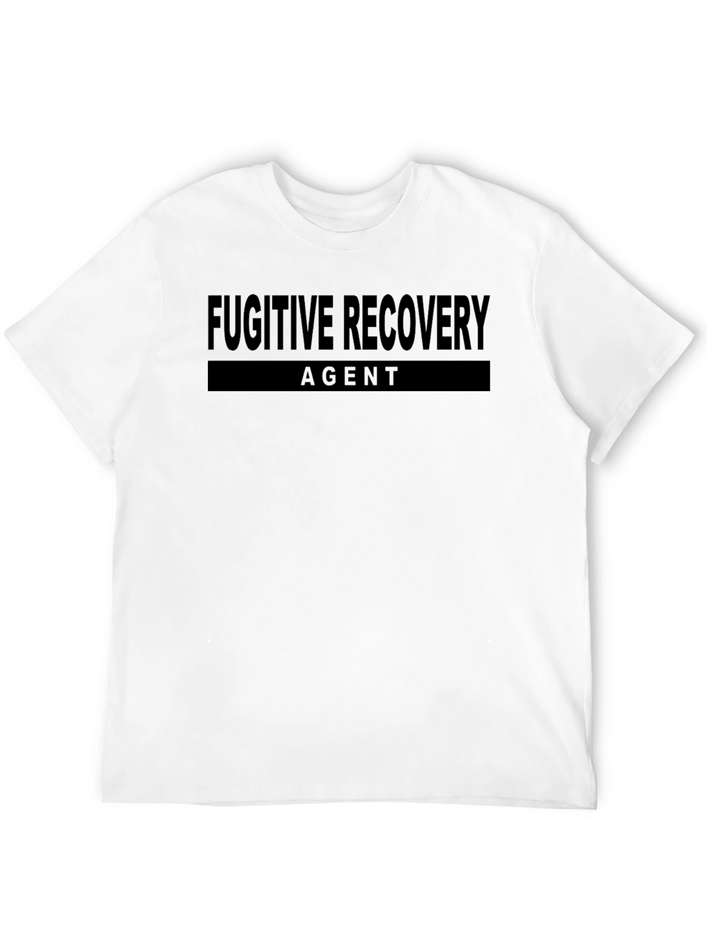 Fugitive Recovery Agent Black T-Shirt