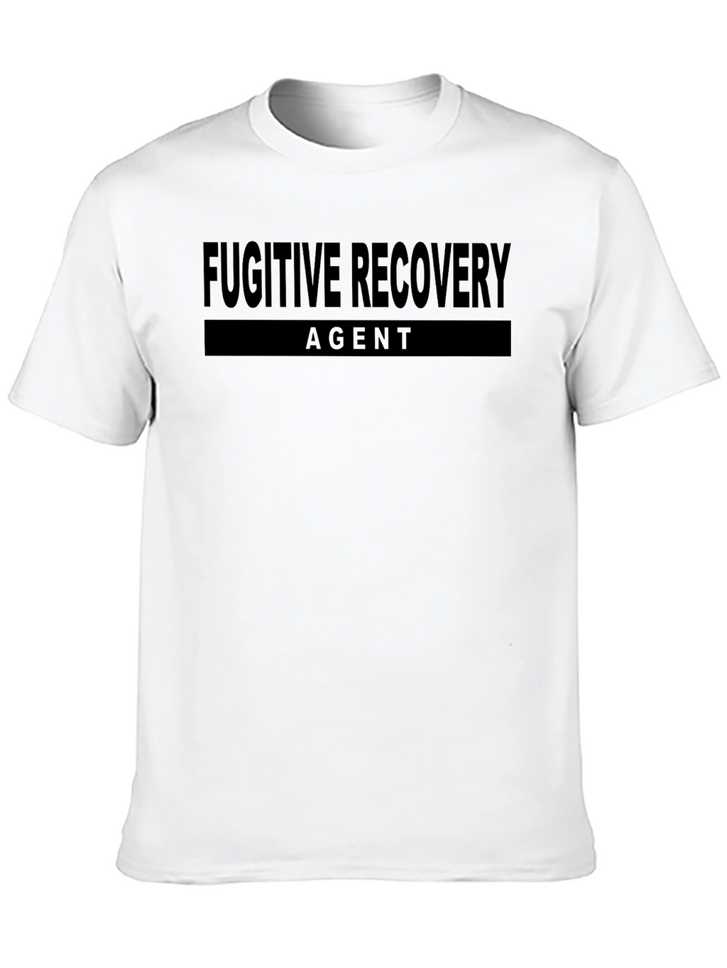 Fugitive Recovery Agent Black T-Shirt