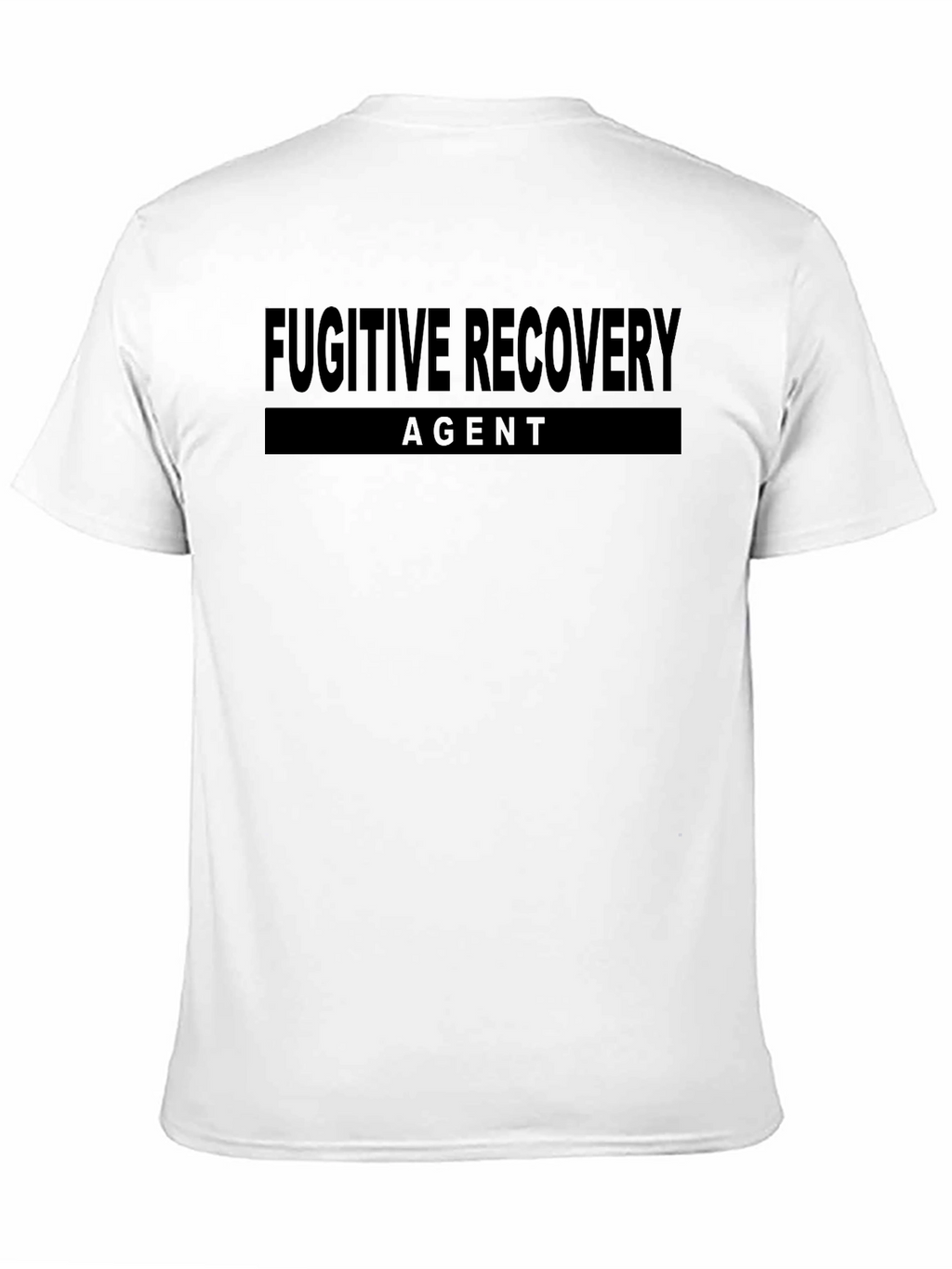 Fugitive Recovery Agent Black T-Shirt