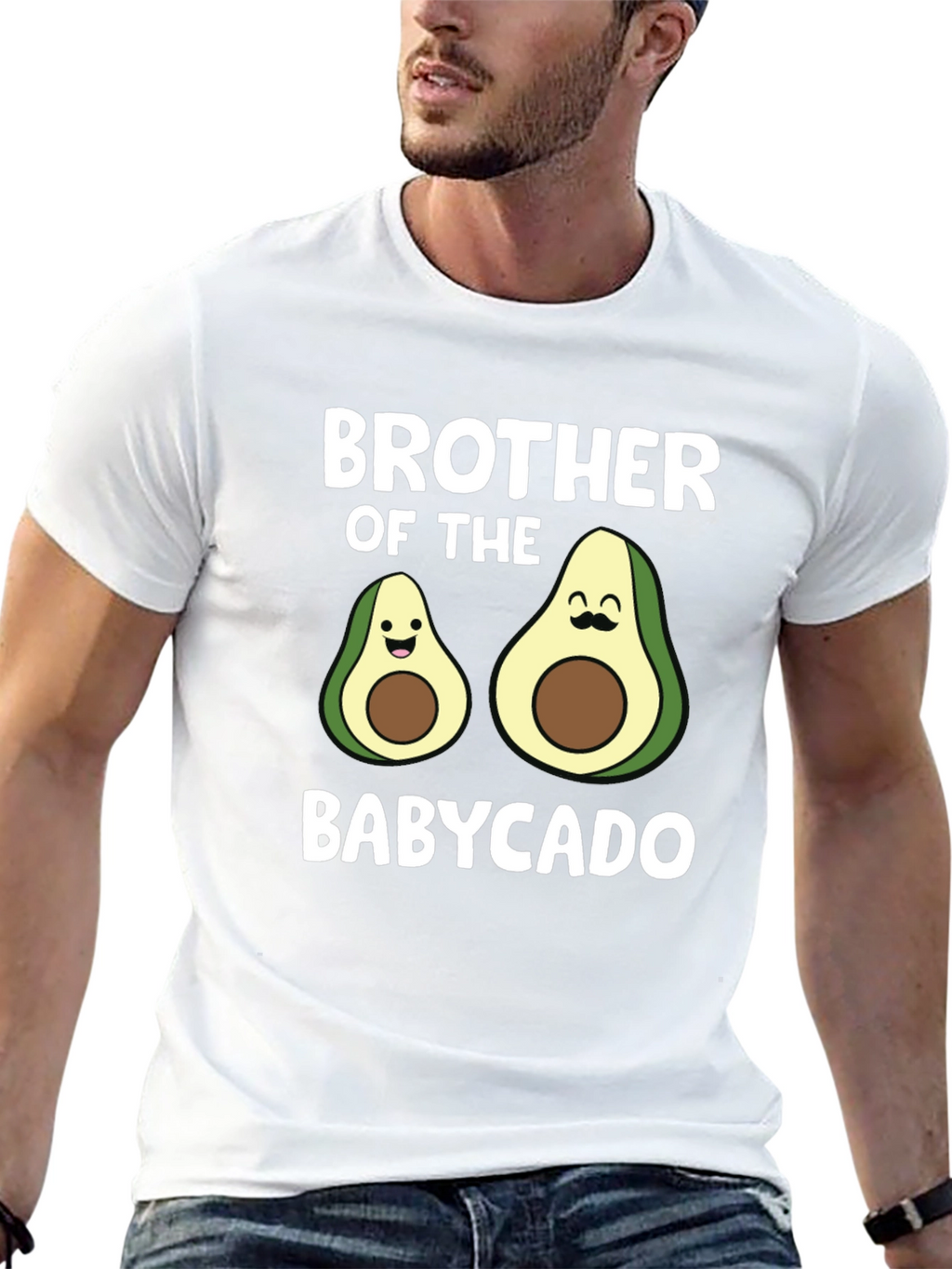 Brother of Babycado Avocado Graphic T-Shirt