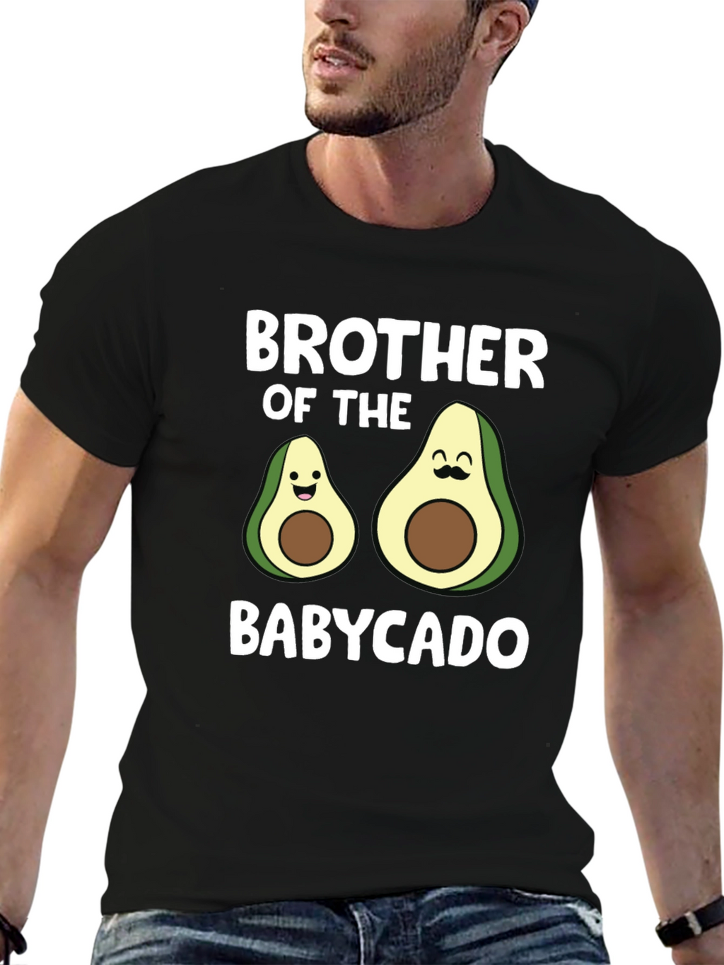 Brother of Babycado Avocado Graphic T-Shirt
