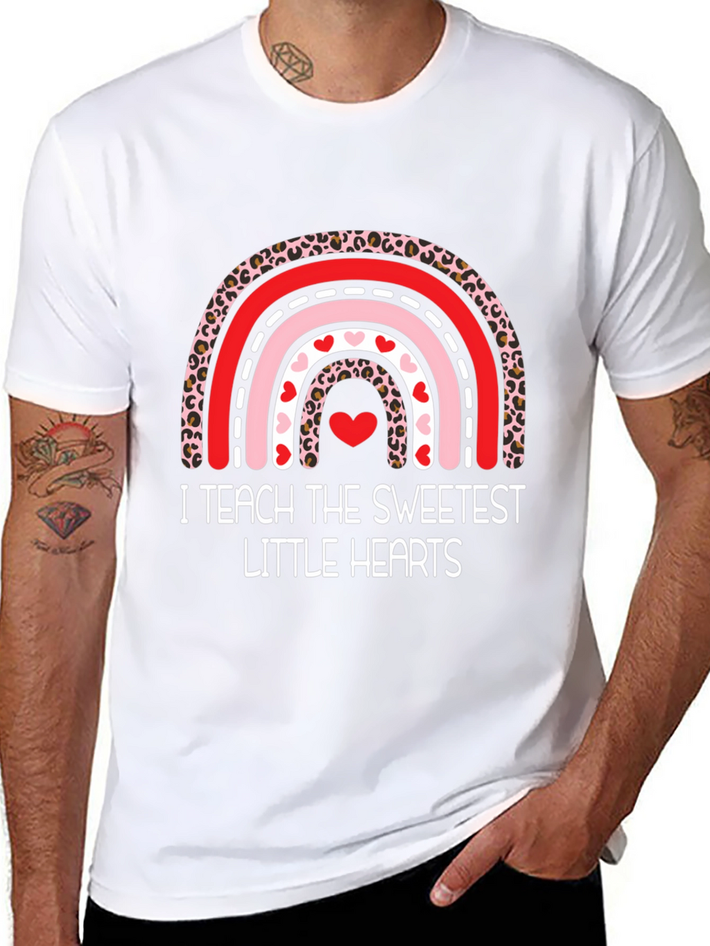 Sweetest Hearts Teacher T-Shirt