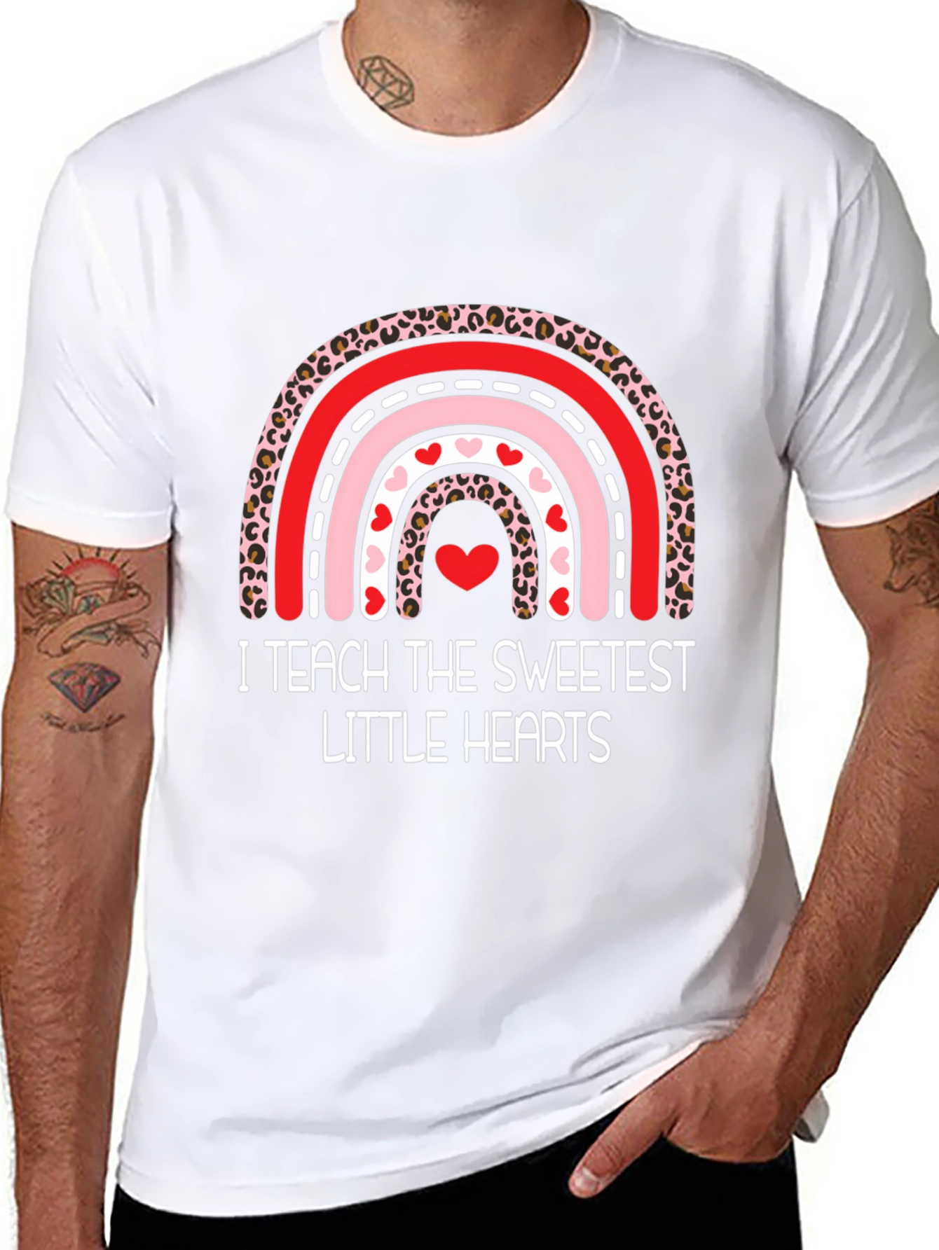 Sweetest Hearts Teacher T-Shirt