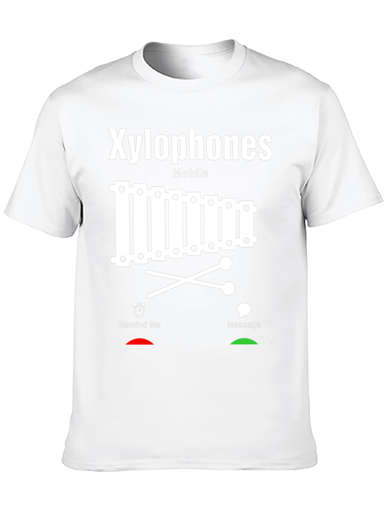 Xylophone Mobile T-Shirt - Musician Novelty Tee