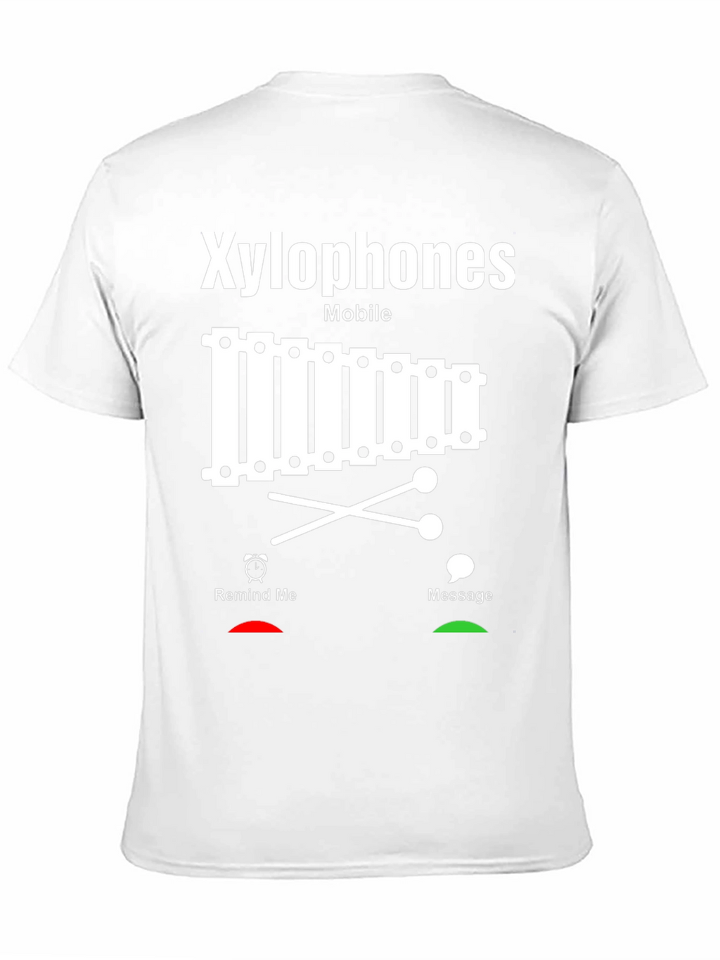 Xylophone Mobile T-Shirt - Musician Novelty Tee