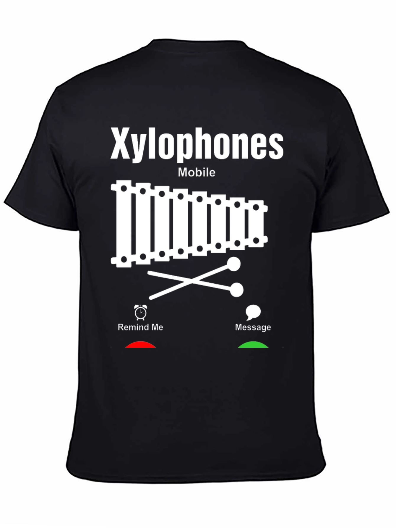 Xylophone Mobile T-Shirt - Musician Novelty Tee