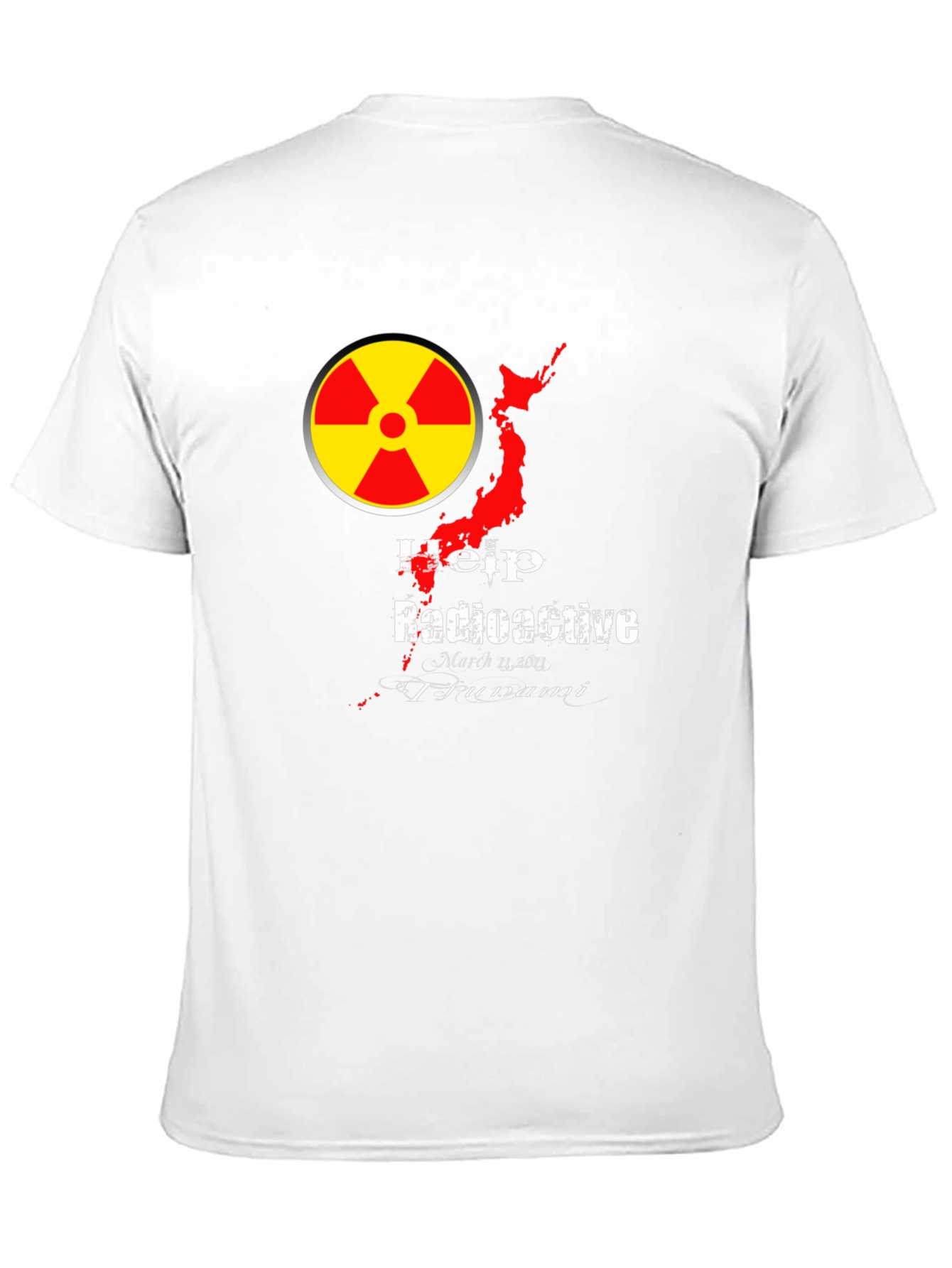 Radioactive Japan T-Shirt - Help Fukushima Tsunami Relief