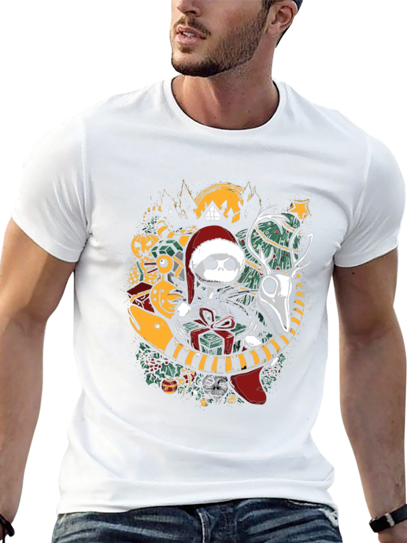 Nightmare Before Christmas Santa Jack T-Shirt