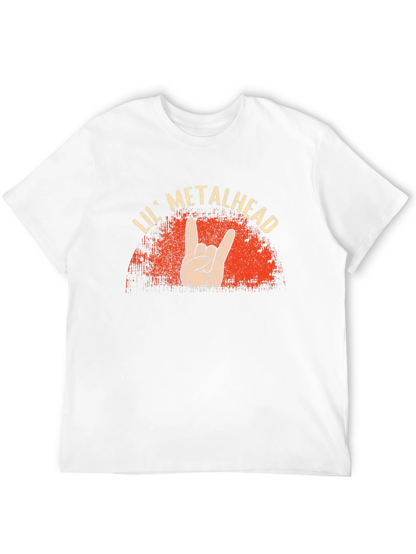 Lil Metalhead Black Graphic T-Shirt