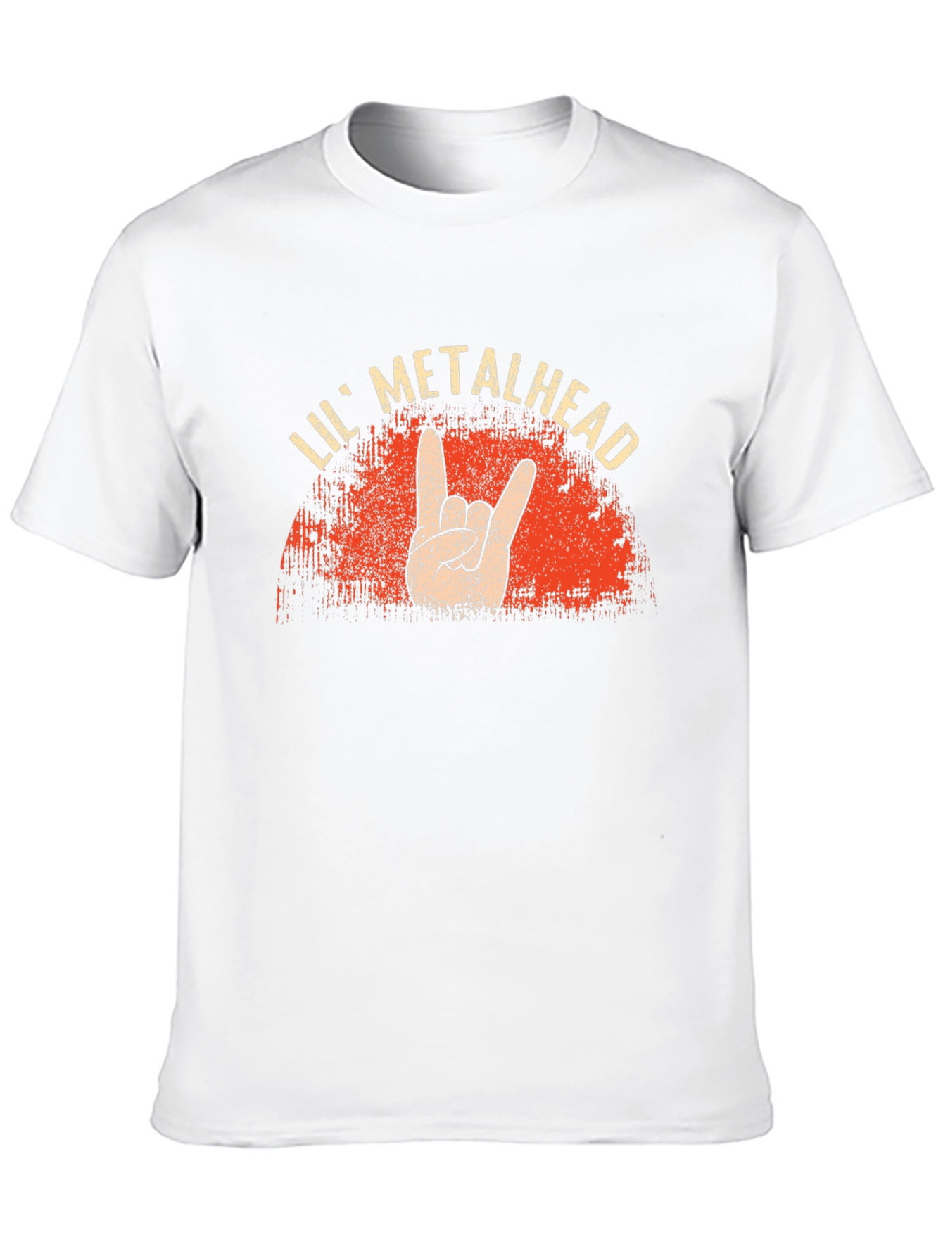 Lil Metalhead Black Graphic T-Shirt