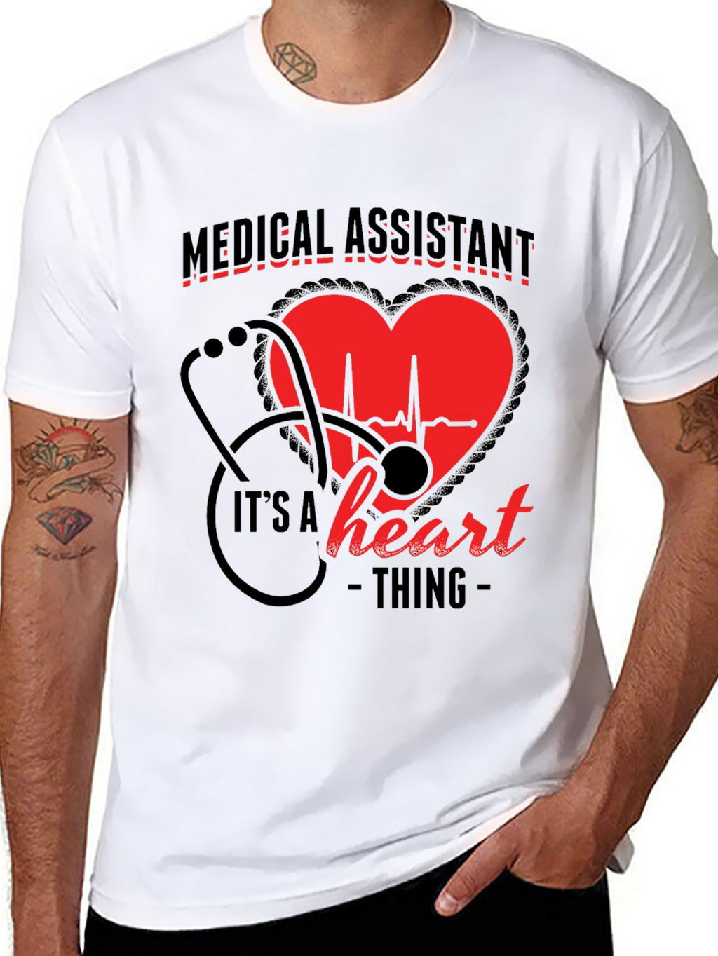 Medical Assistant Heart Thing T-Shirt