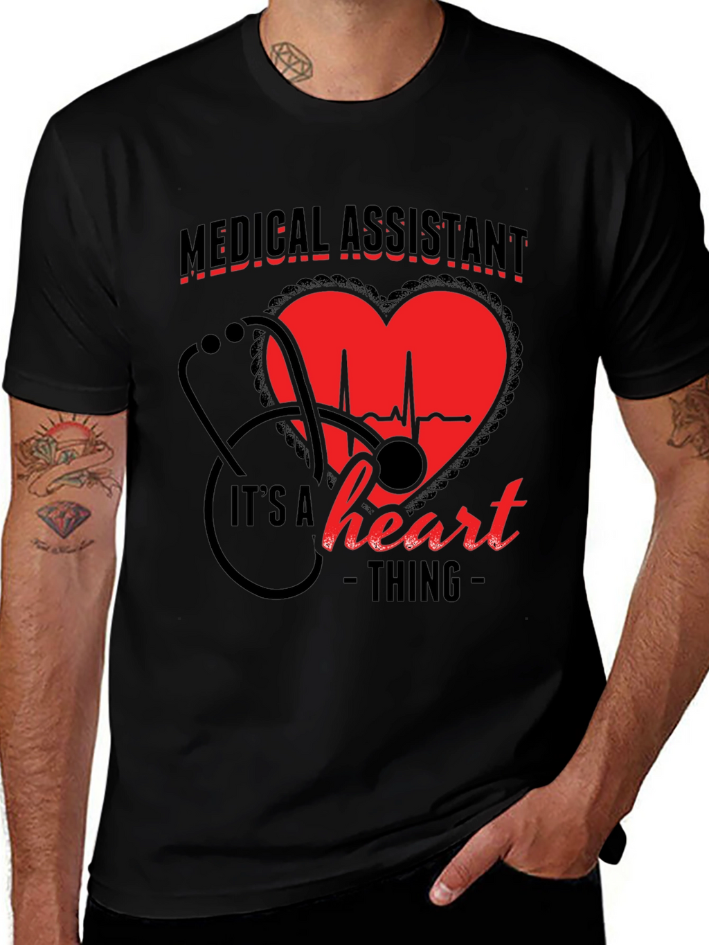 Medical Assistant Heart Thing T-Shirt