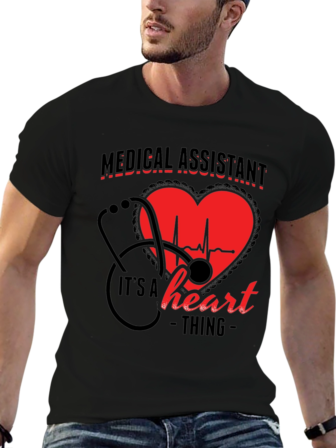 Medical Assistant Heart Thing T-Shirt
