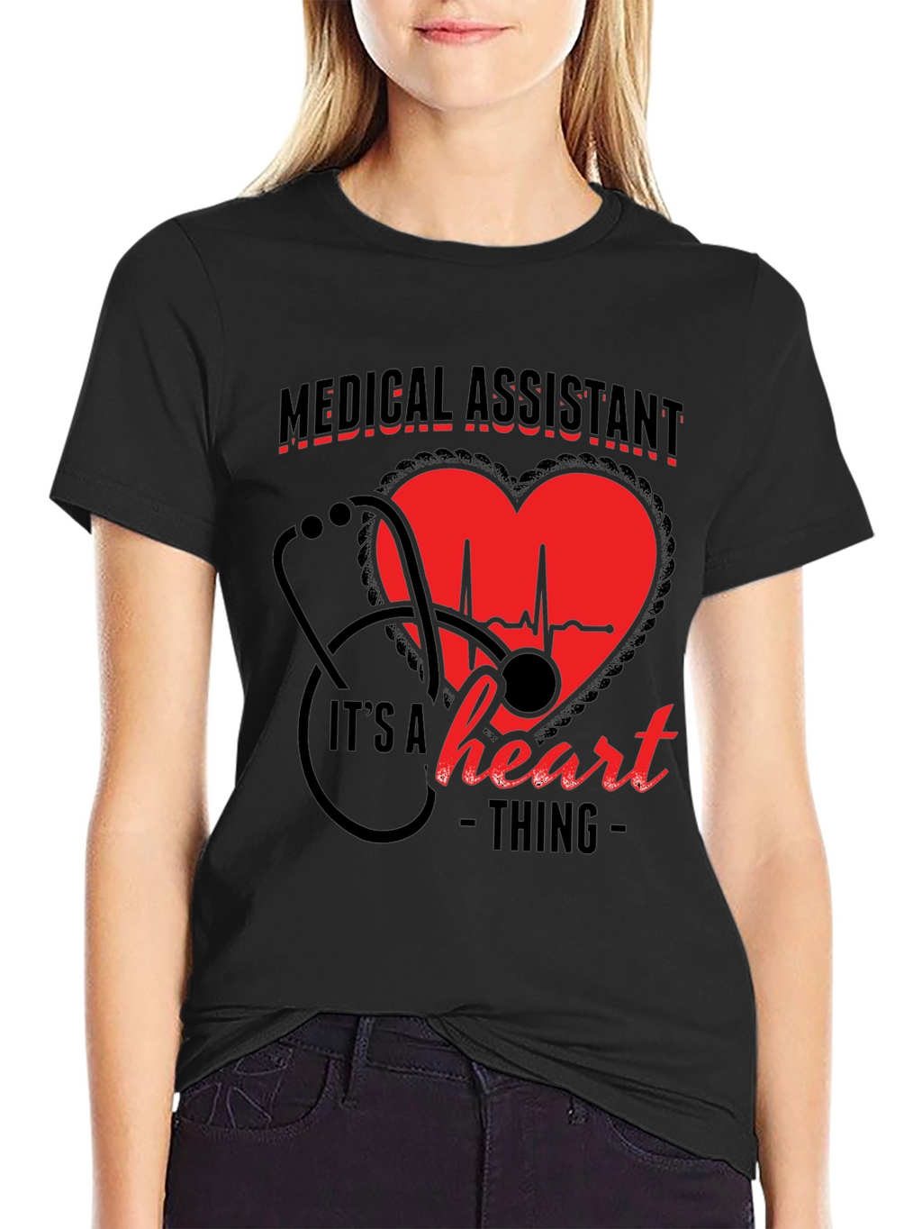 Medical Assistant Heart Thing T-Shirt