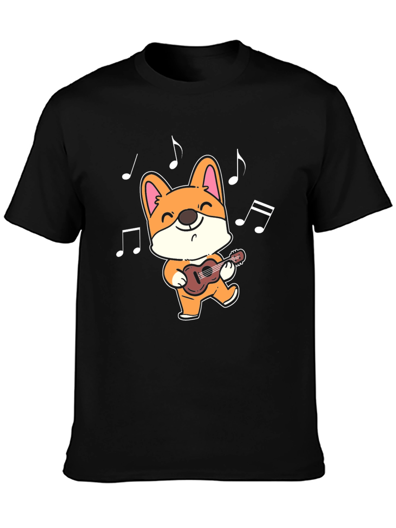Corgi Guitar Player T-Shirt