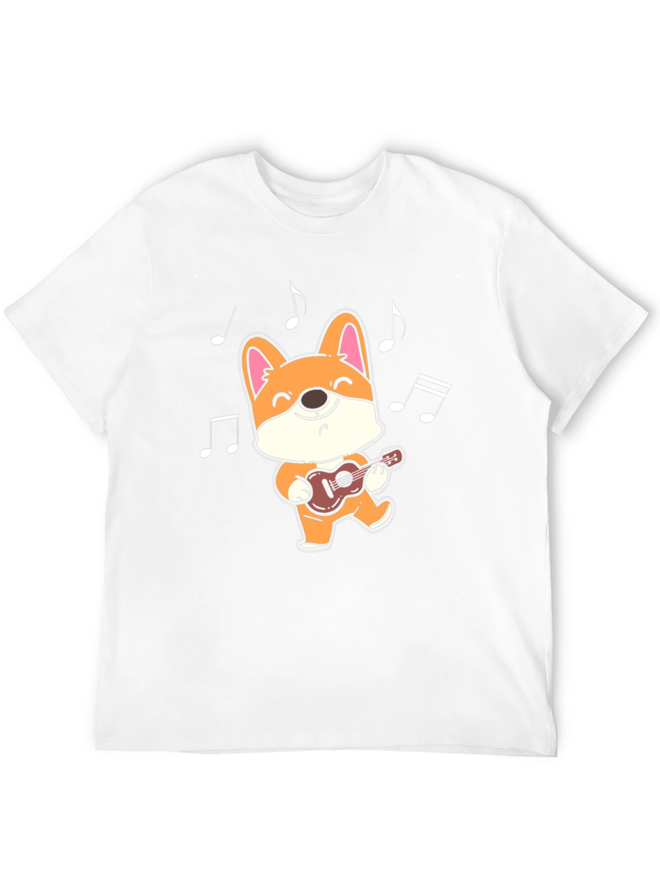 Corgi Guitar Player T-Shirt