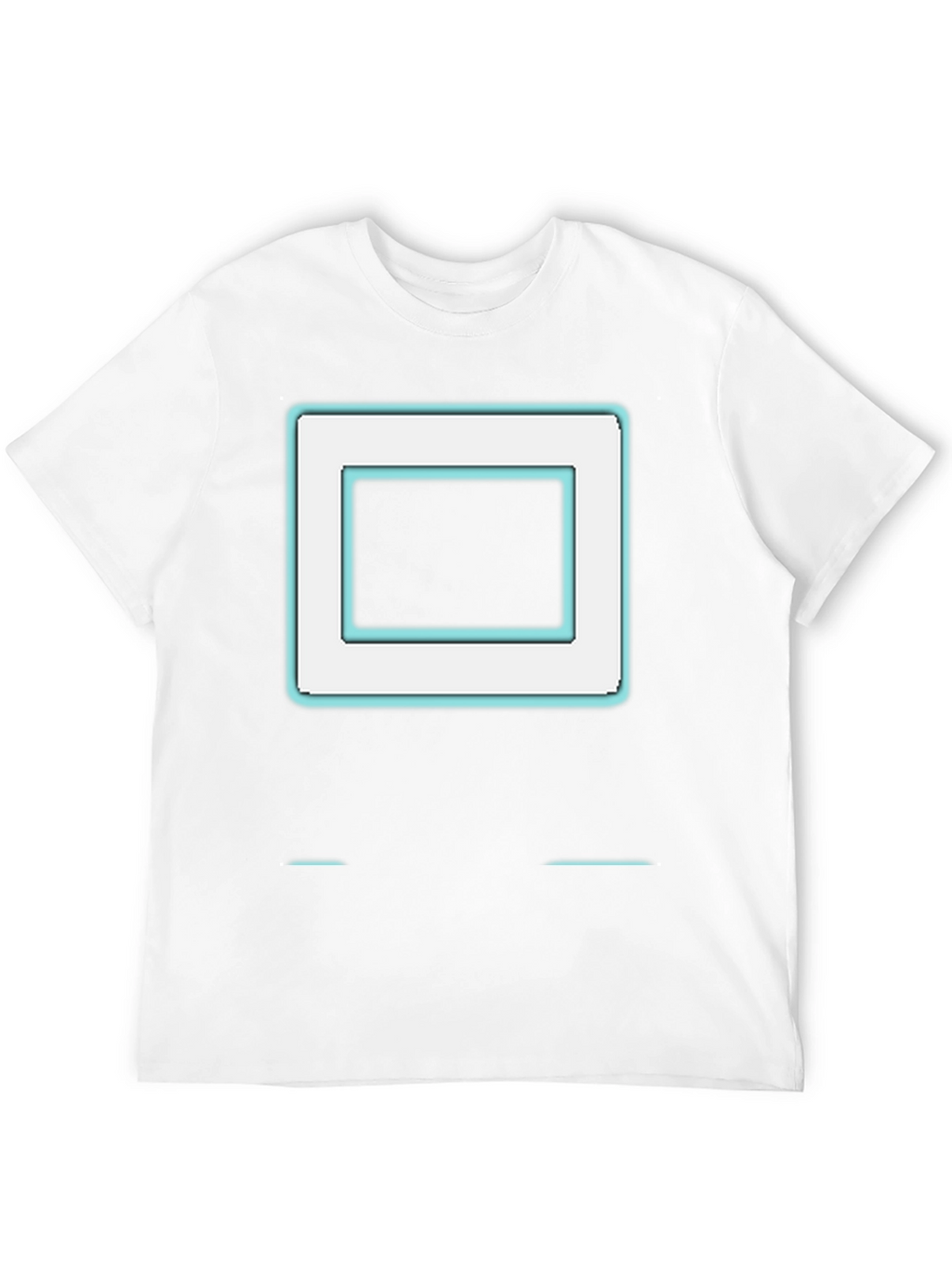 Retro Square Graphic Tee - Modern Style