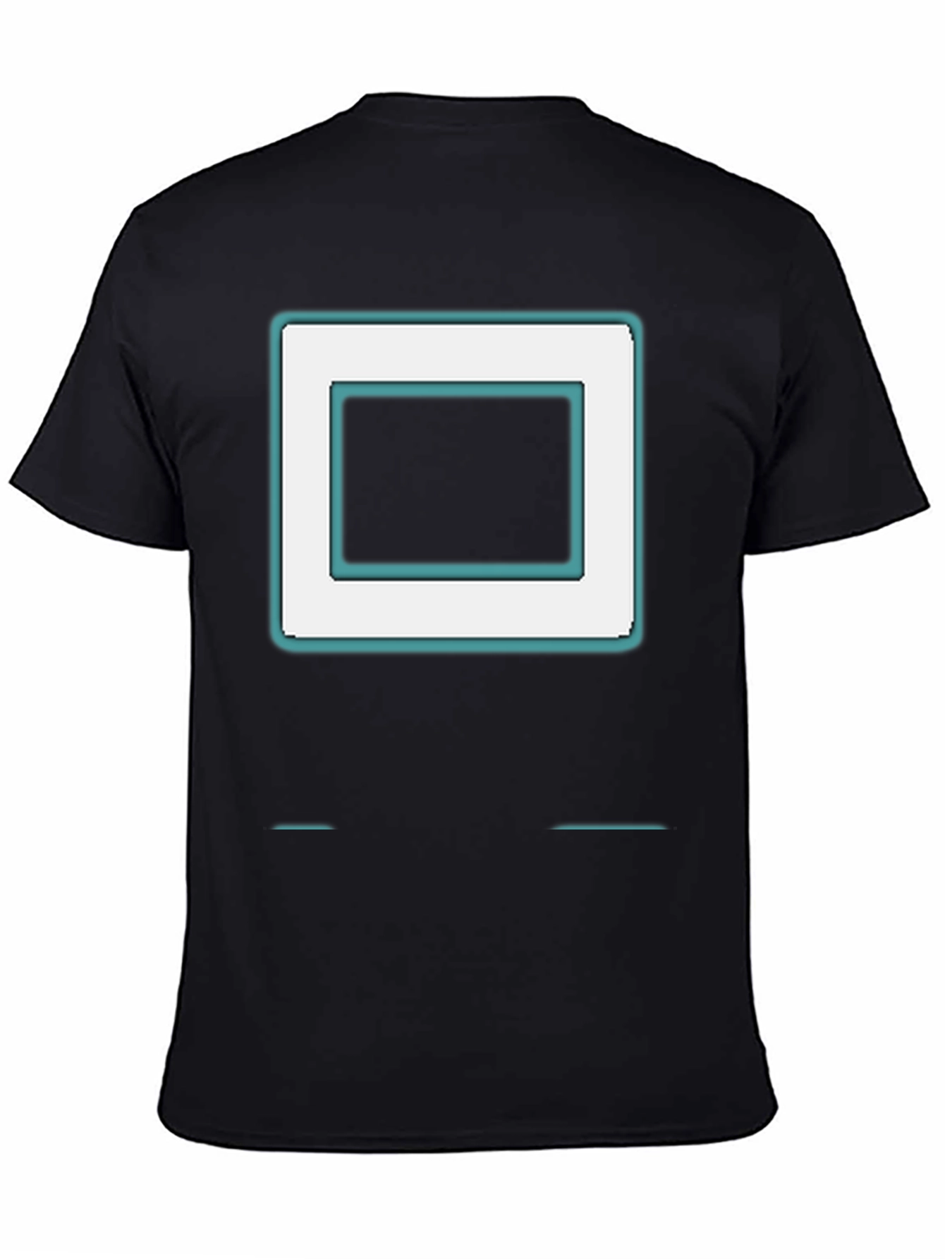 Retro Square Graphic Tee - Modern Style