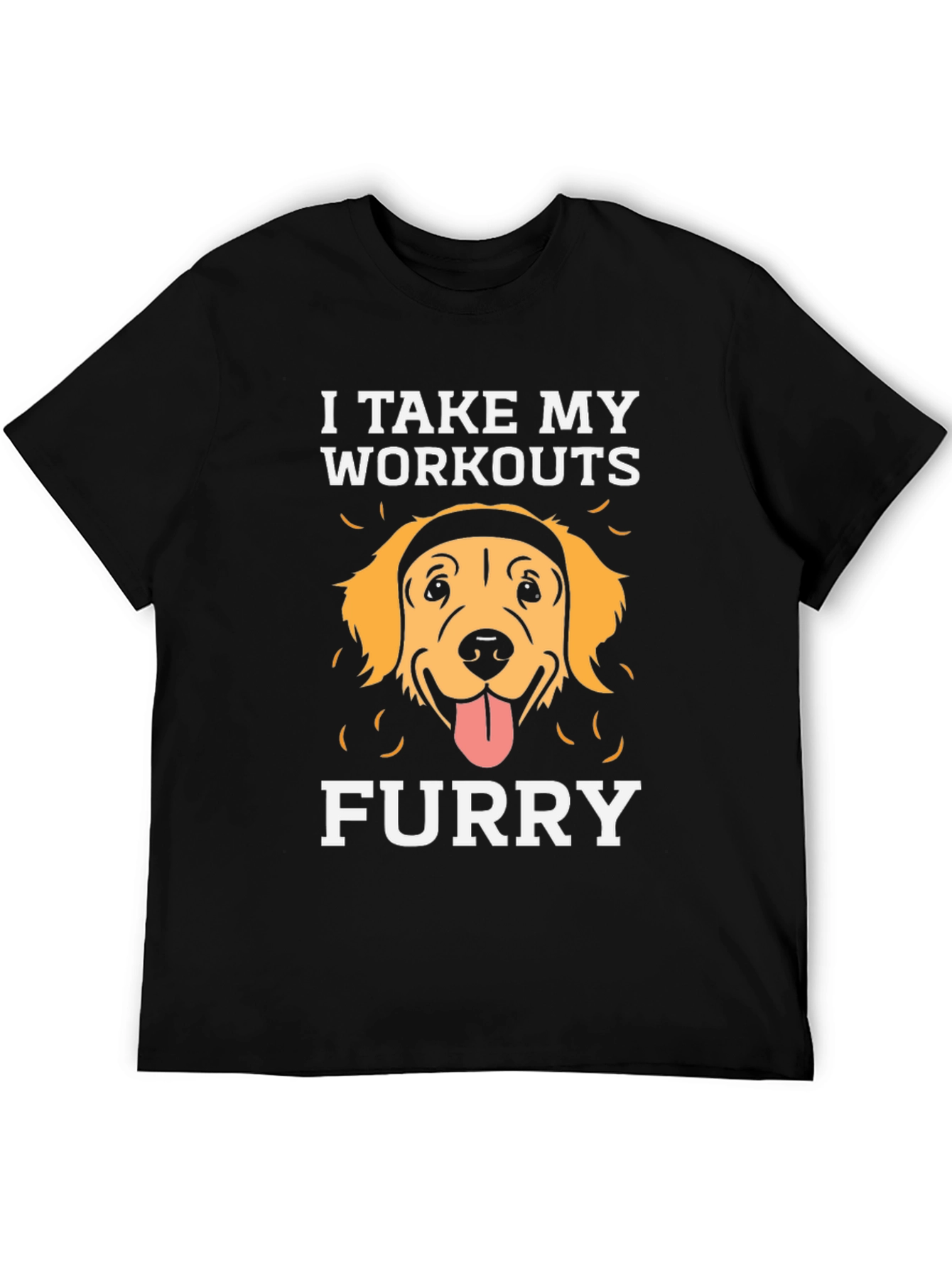 Furry Workouts T-Shirt | Mens Novelty Tee