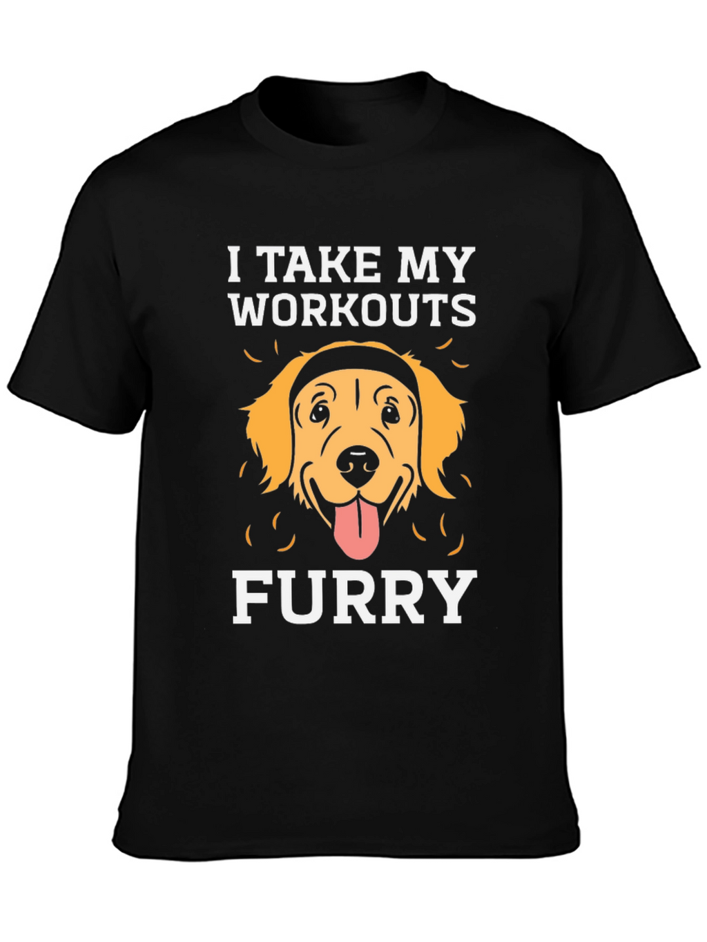 Furry Workouts T-Shirt | Mens Novelty Tee
