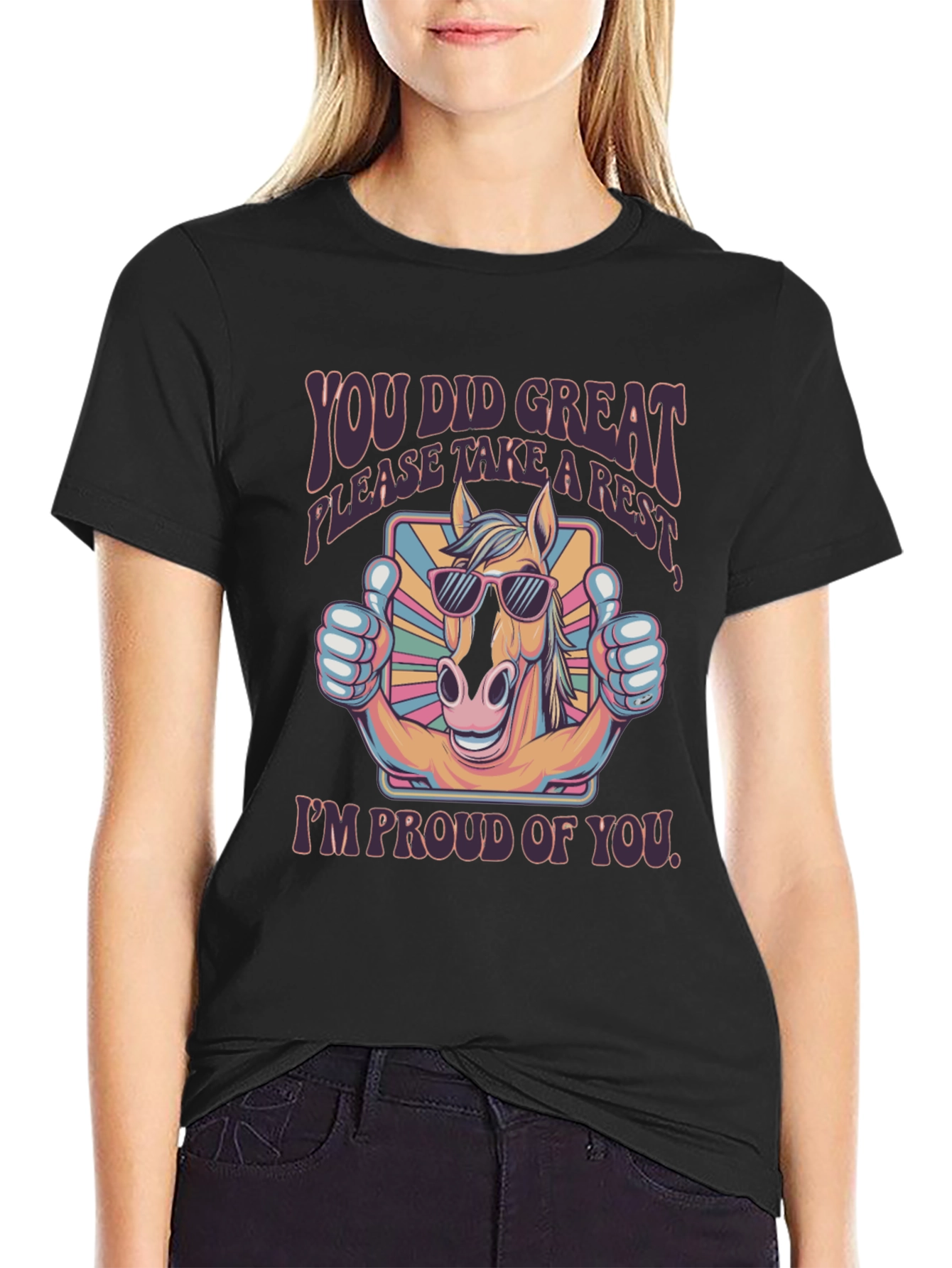 You Did Great Horse T-Shirt