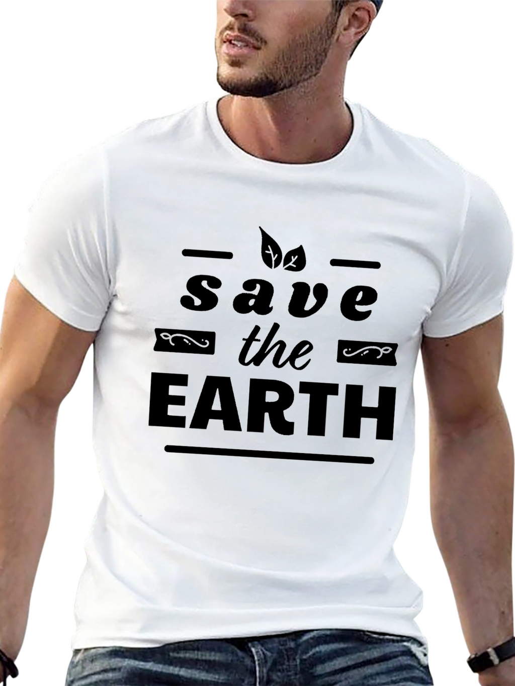 Save the Earth Graphic T-Shirt