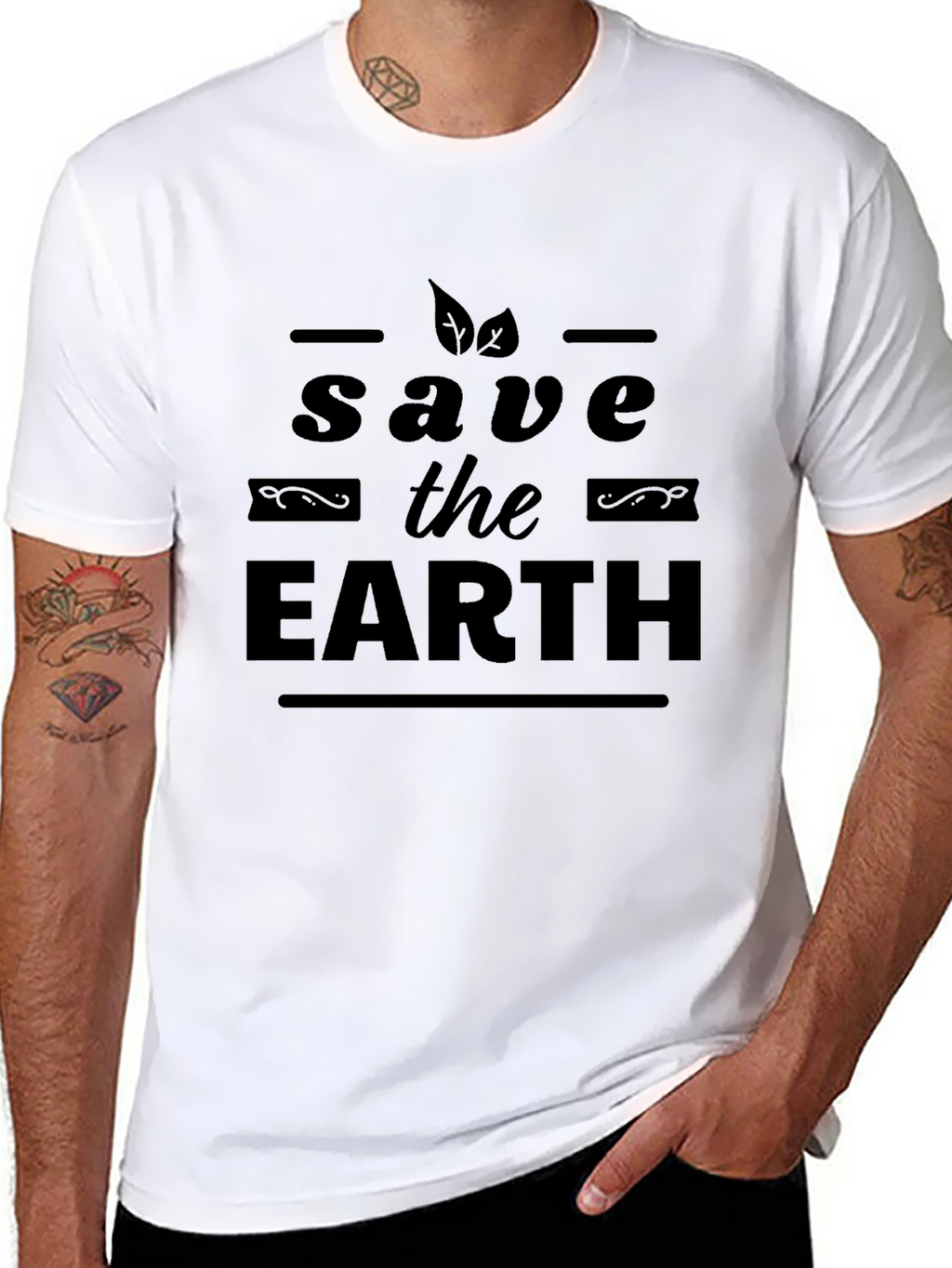 Save the Earth Graphic T-Shirt