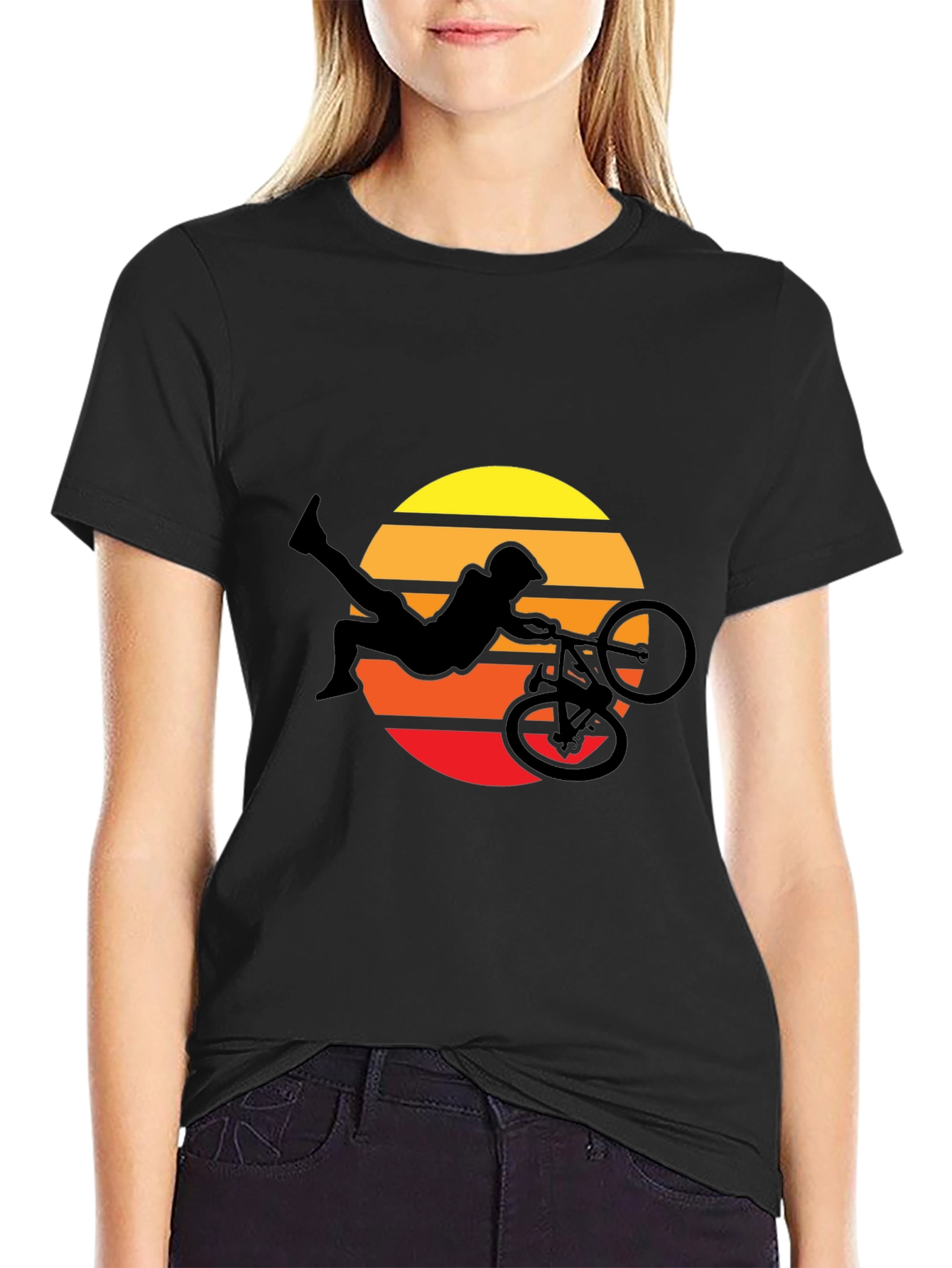 BMX Sunset Graphic Tee