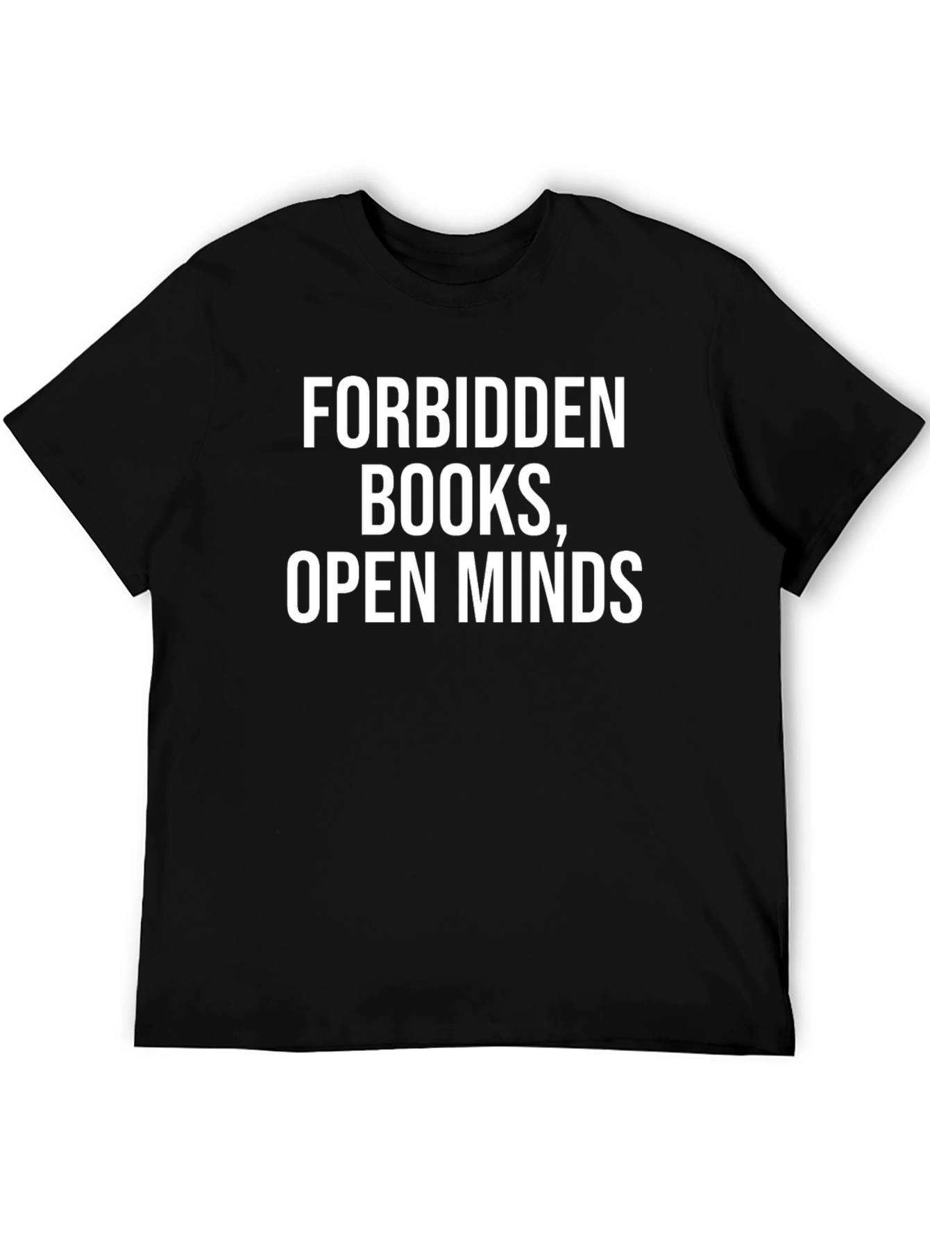 Forbidden Books Open Minds Graphic T-Shirt
