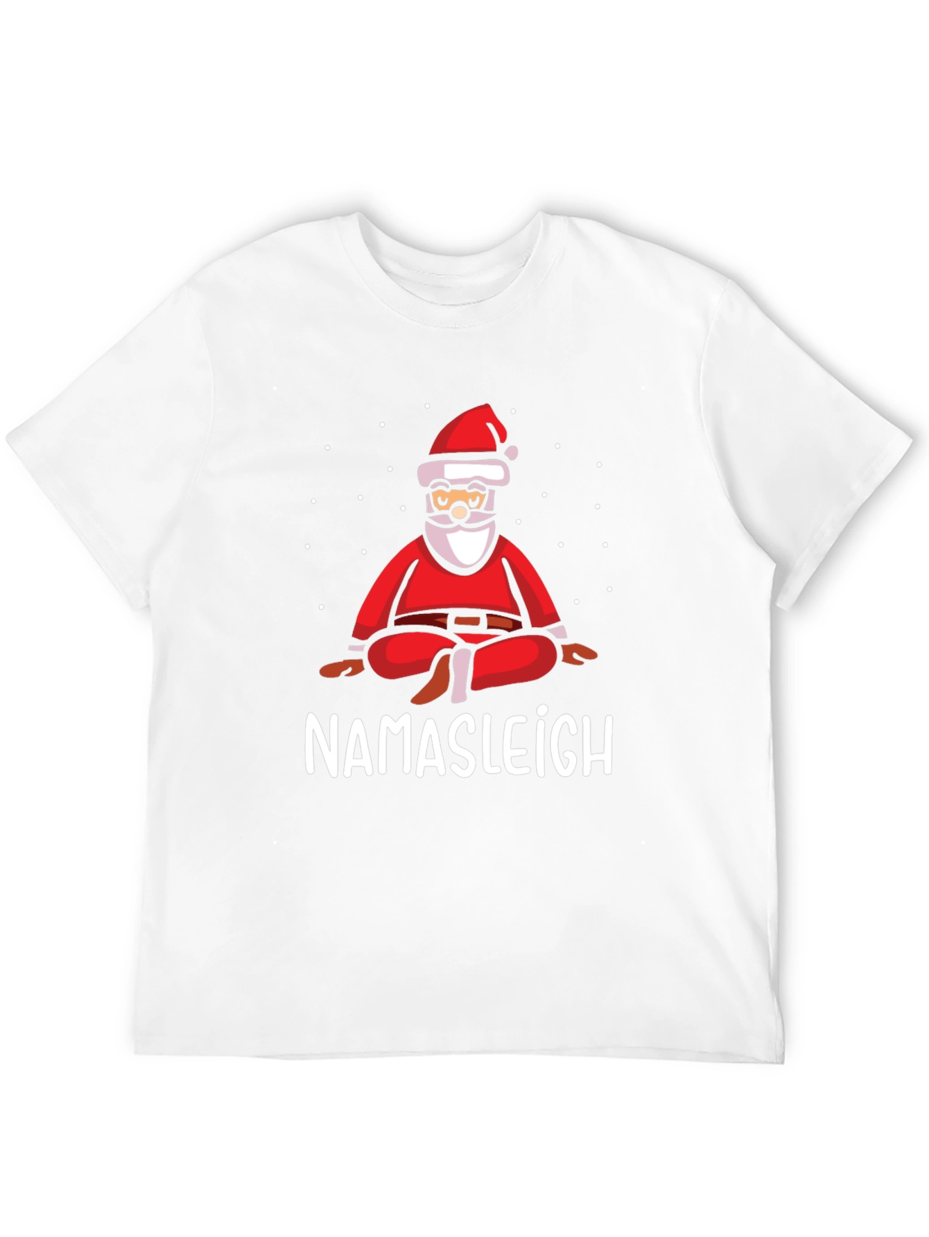 Namaste Santa T-Shirt - Meditating Holiday Cheer