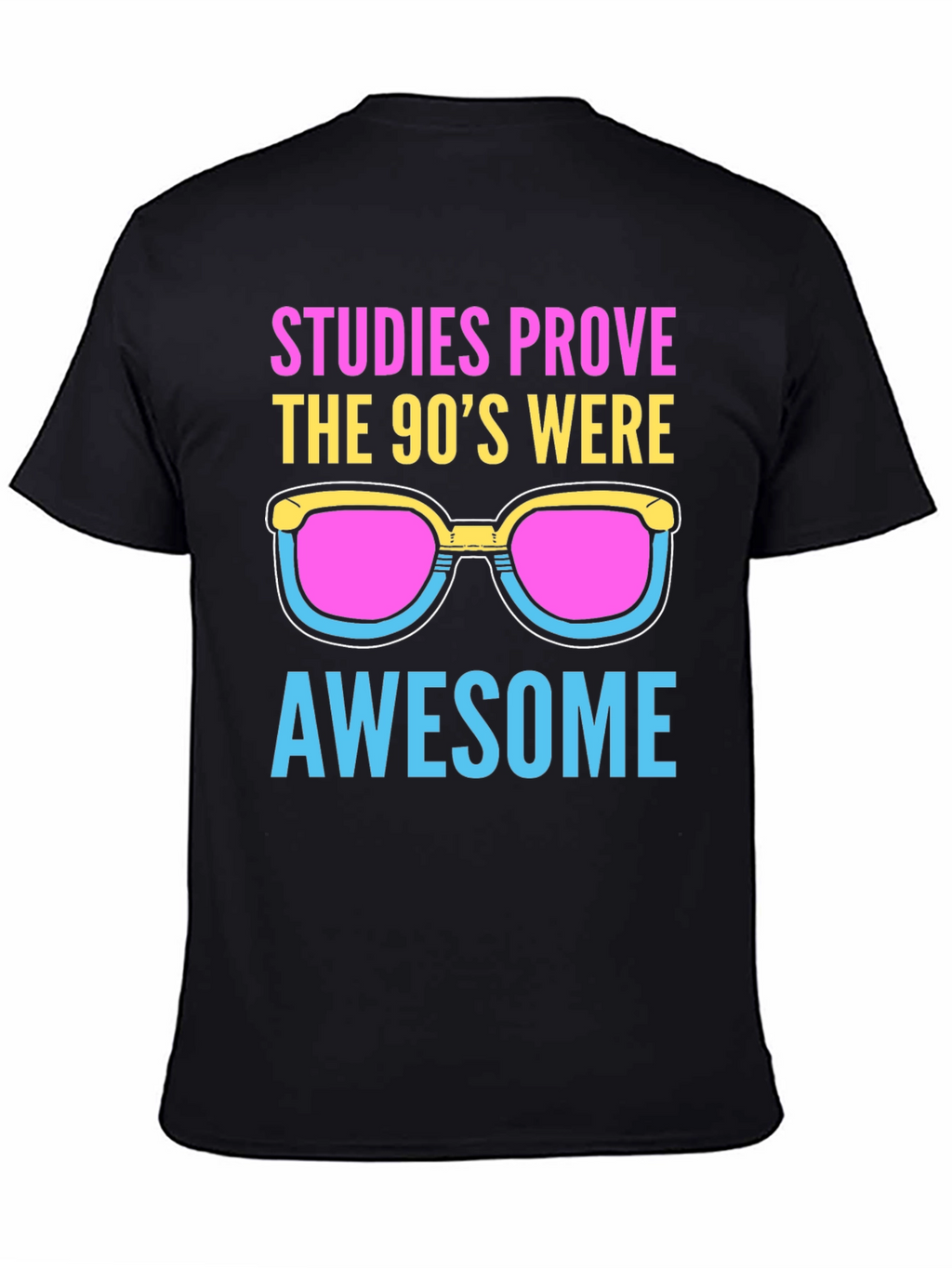 90s Sunglasses Graphic Tee - Retro Style