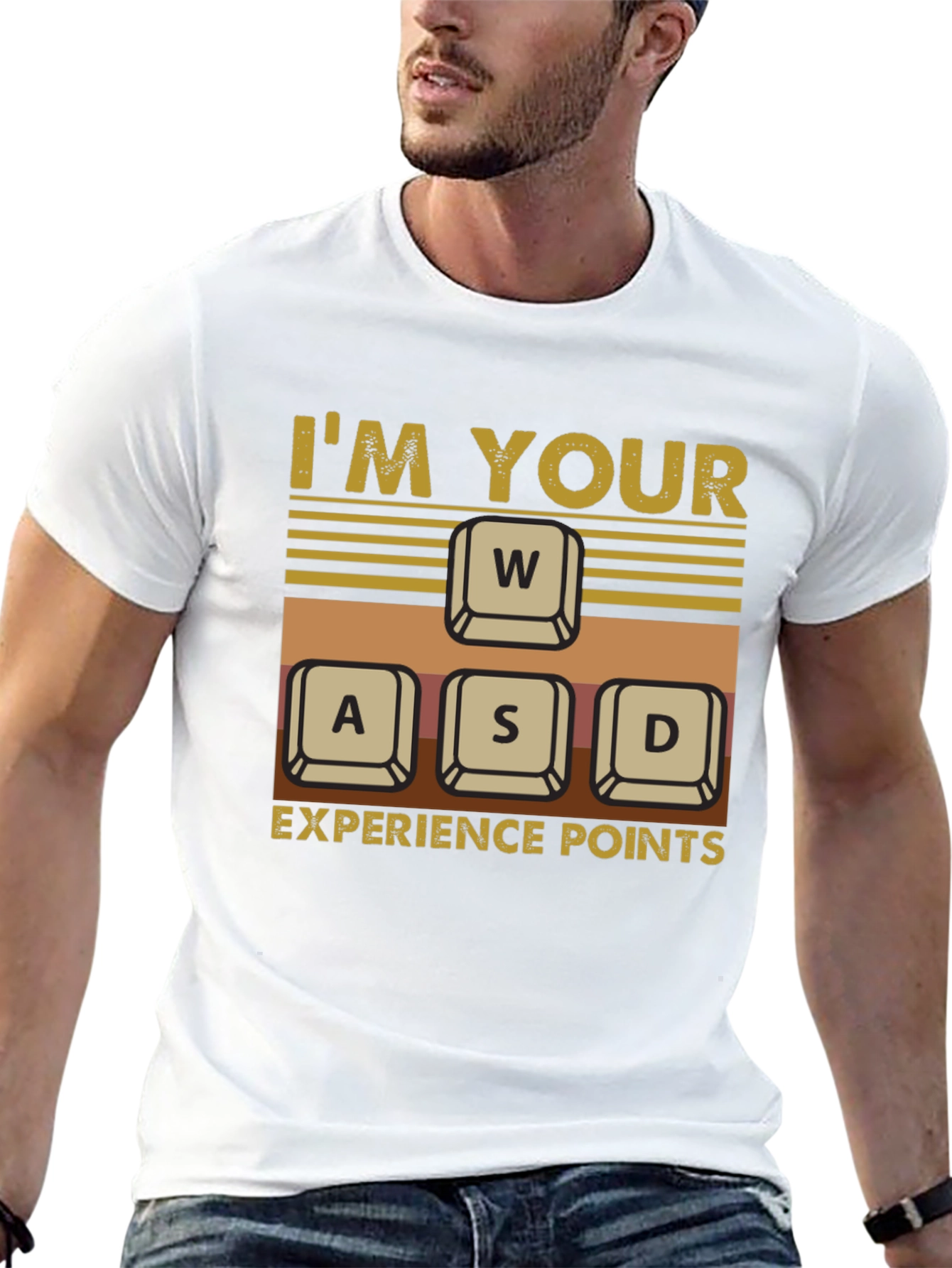 Im Your WASD Experience Points Gaming T-Shirt