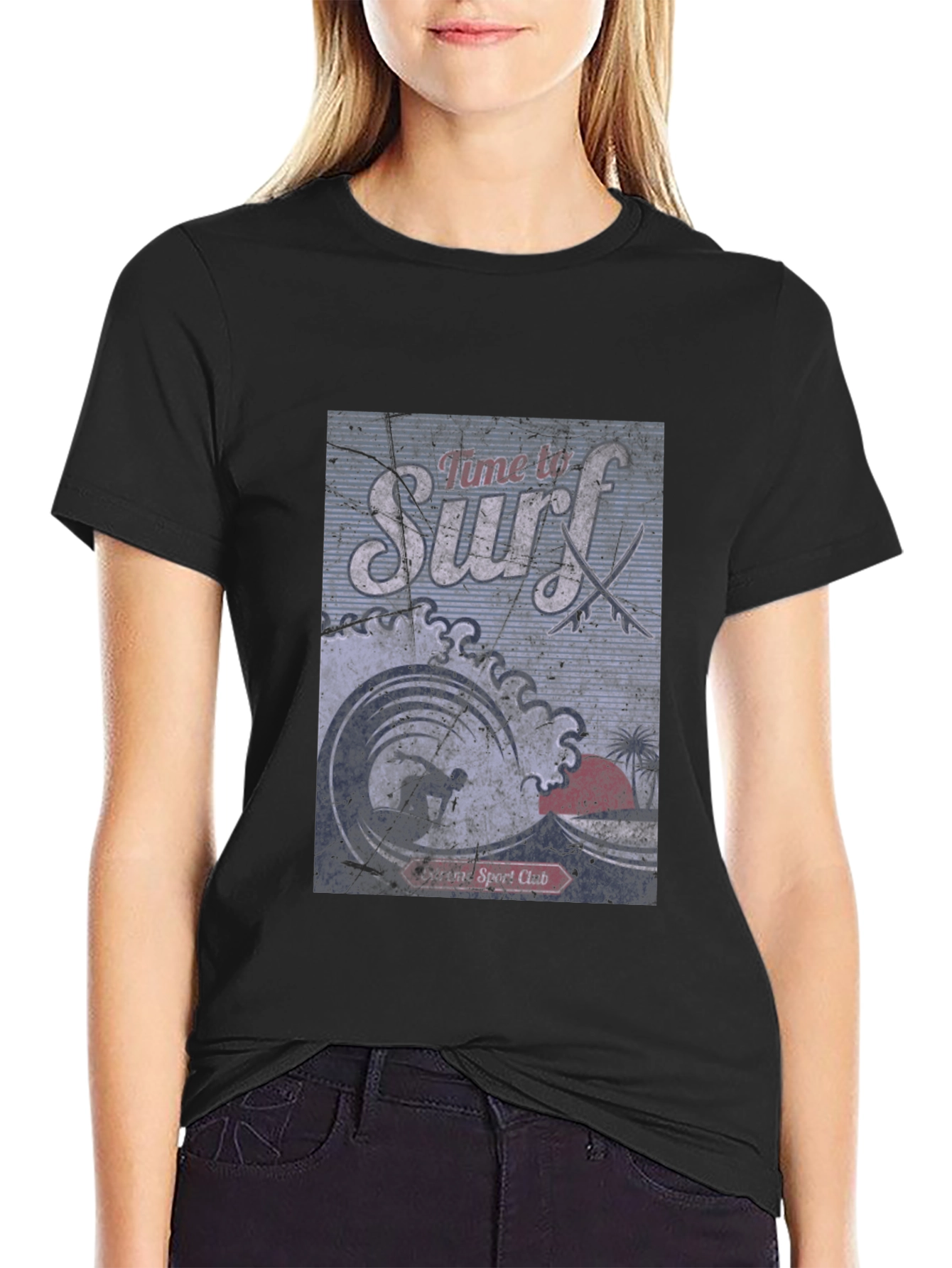 Time to Surf Graphic T-Shirt