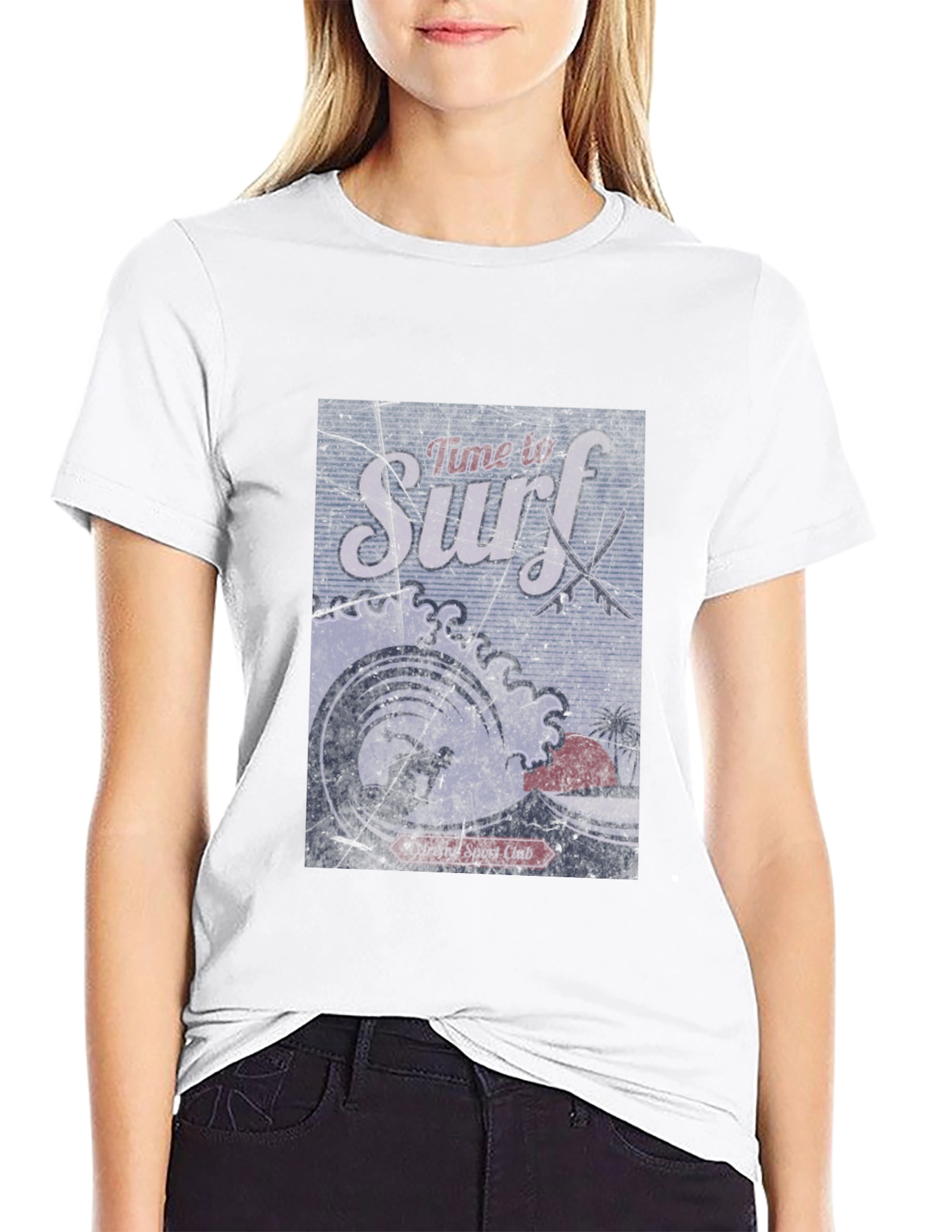 Time to Surf Graphic T-Shirt