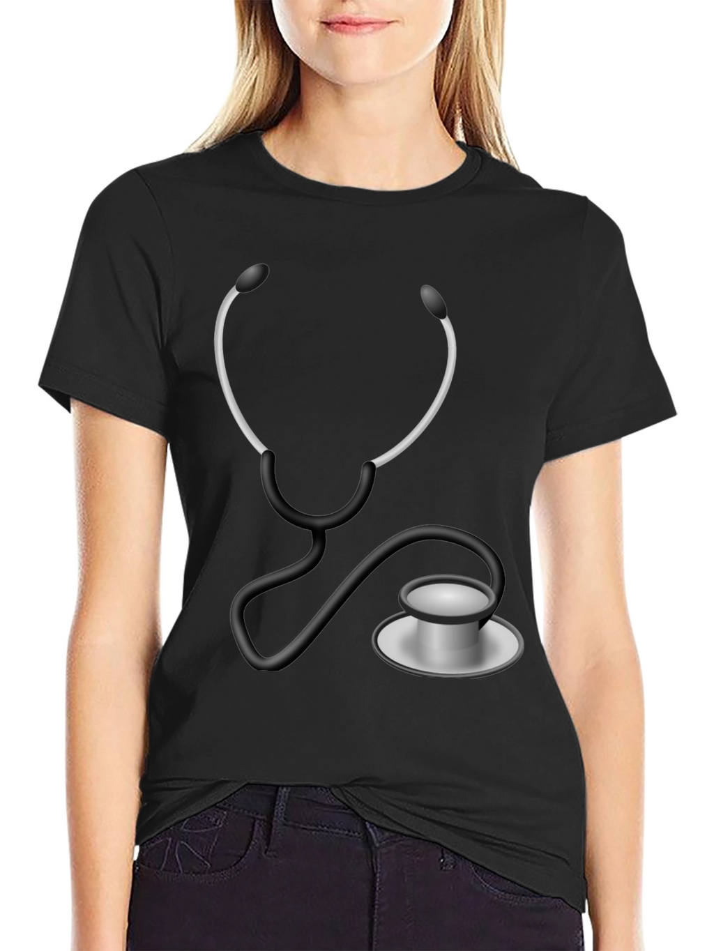 Medical Stethoscope Graphic T-Shirt
