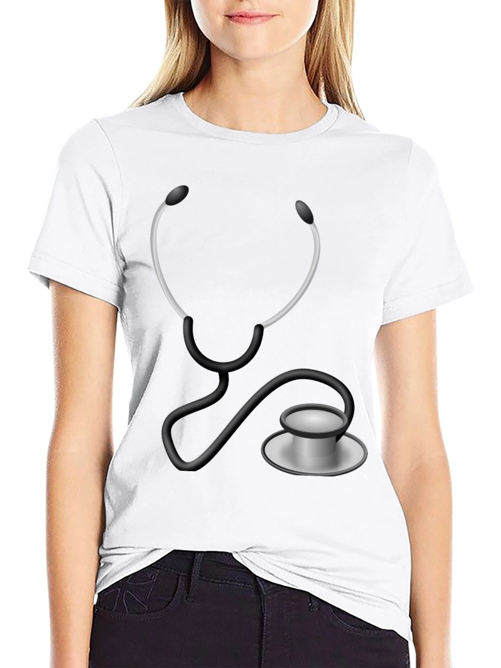 Medical Stethoscope Graphic T-Shirt