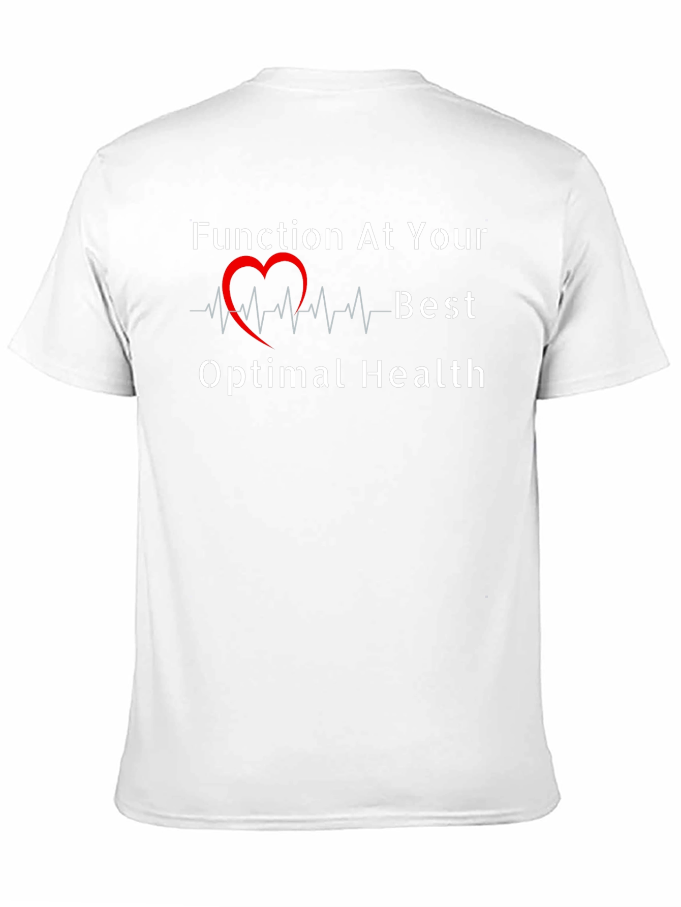 Optimal Health Black Graphic Tee