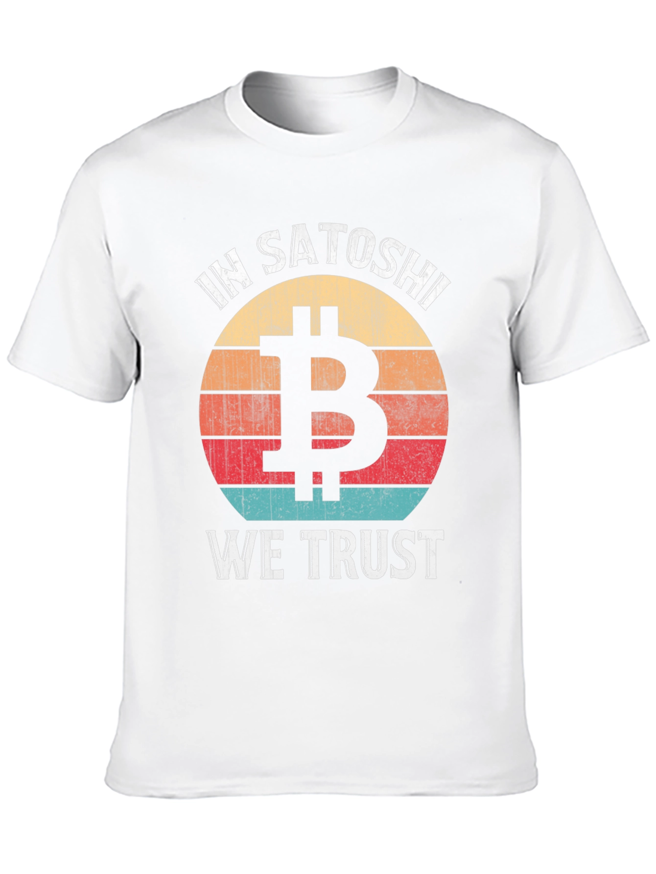 In Satoshi We Trust Bitcoin Graphic Tee