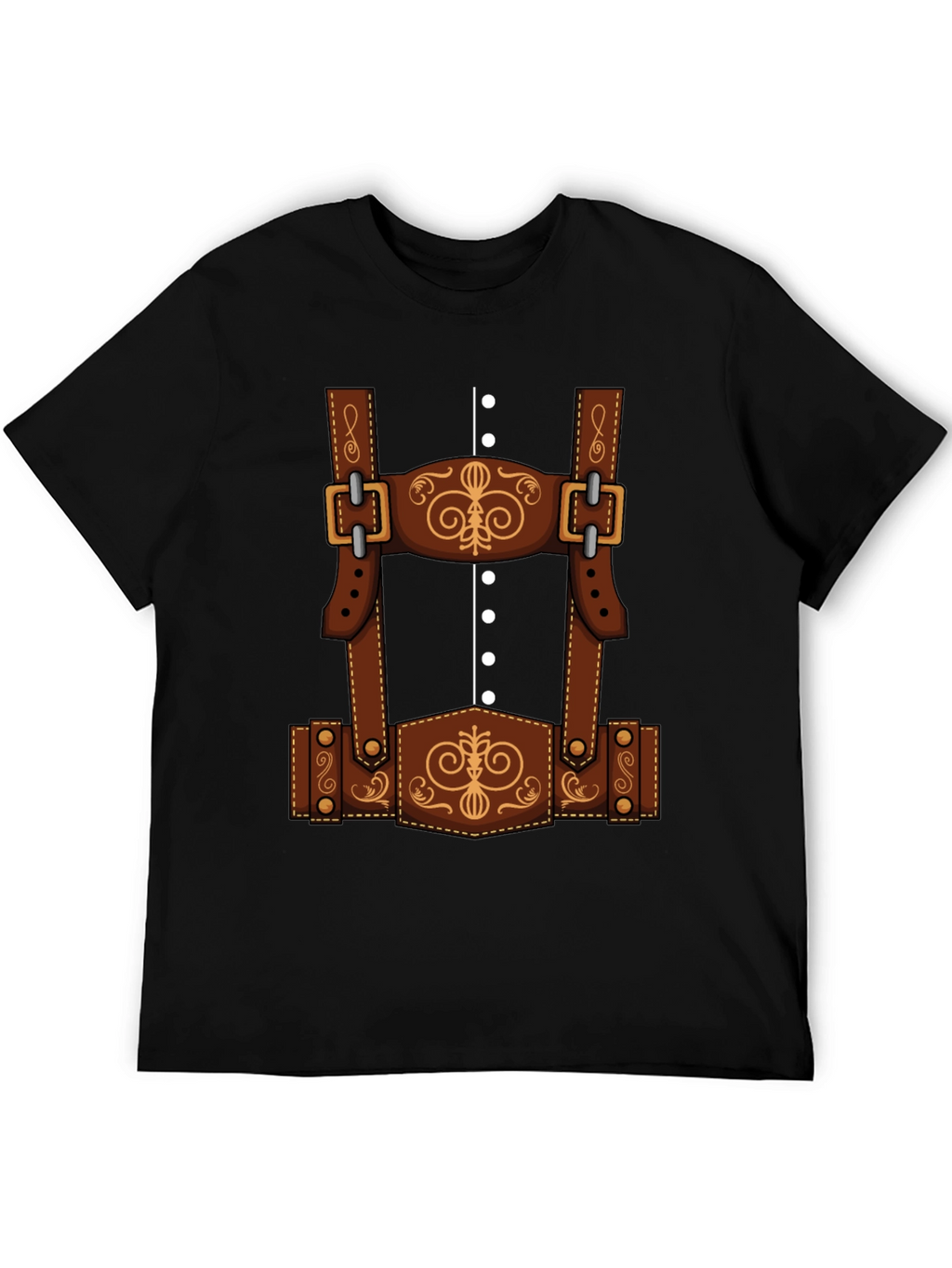 Oktoberfest Lederhosen T-Shirt Costume